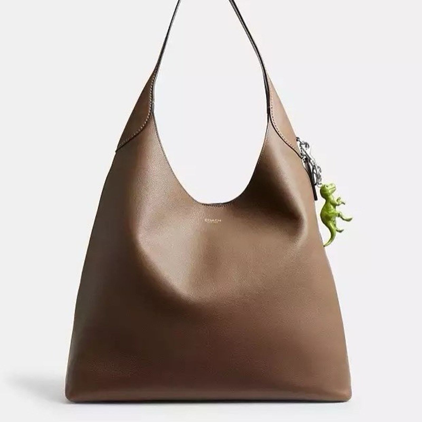 Coach NWT COACH T Rex Bag Charm Silver/Green CAX75（no bag） Size ONE SIZE - 6 Thumbnail