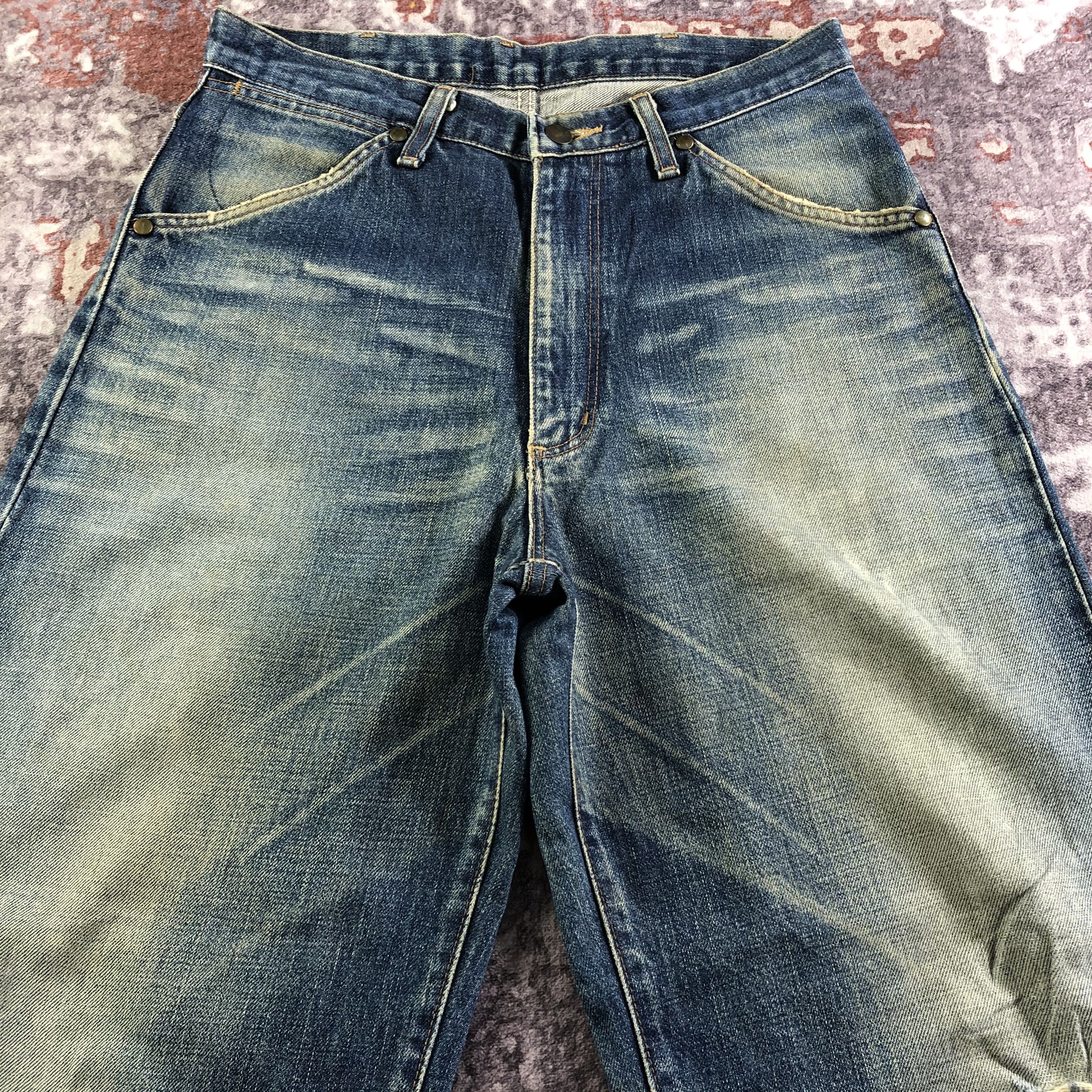 Vintage Vintage 90s Blue Bell Wrangler Selvedge Jeans-JM3544 Size US 31 - 3 Thumbnail