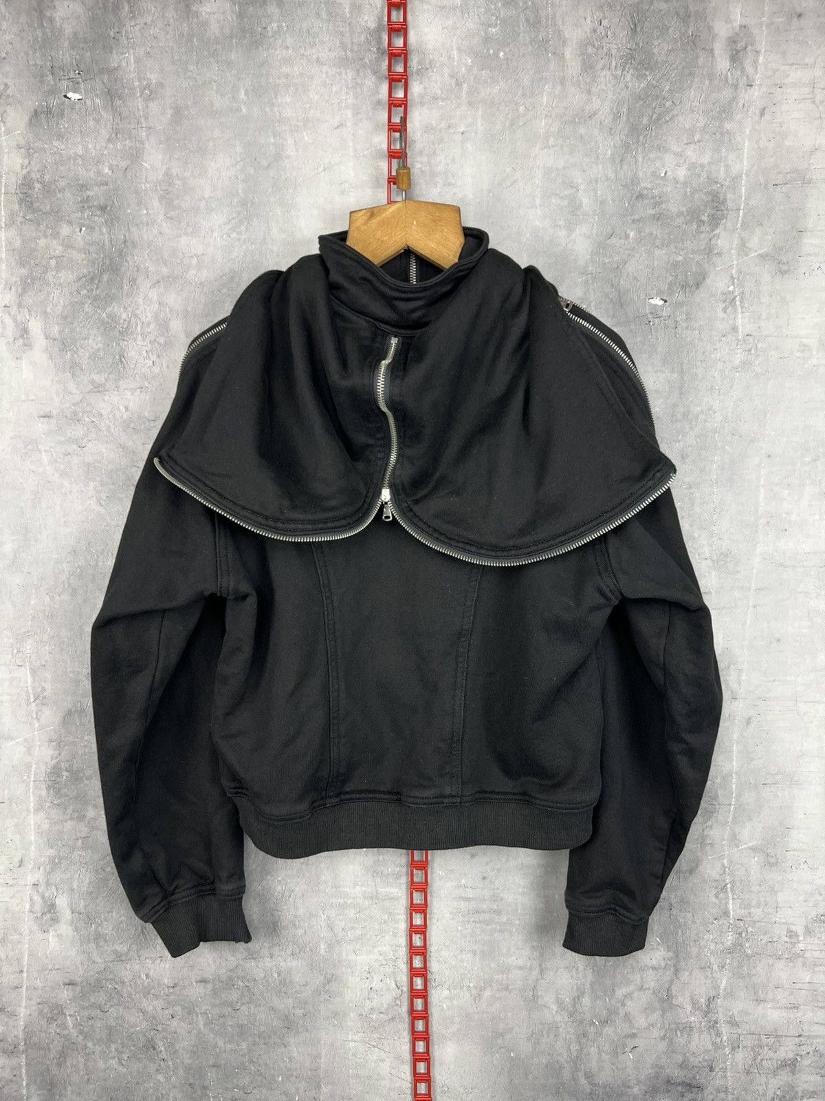 Japanese Brand SrrySora Ziperior Zip Up Hoodie With Removable Hood - Size S Size US S / EU 44-46 / 1 - 3 Thumbnail