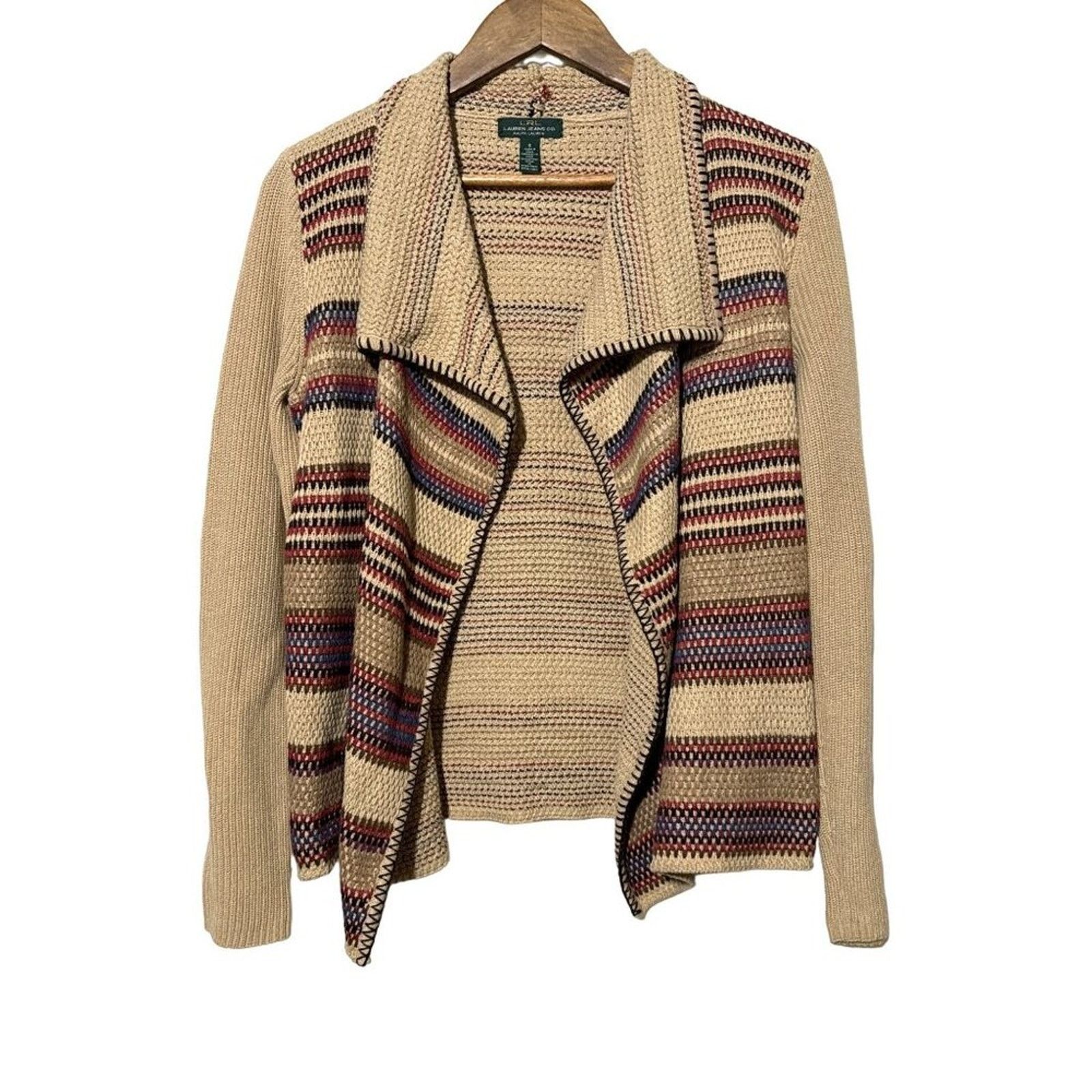 Lauren Ralph Lauren Lauren Ralph Lauren Jeans · Small · Striped Open Cardigan Size S / US 4 / IT 40 - 1 Thumbnail