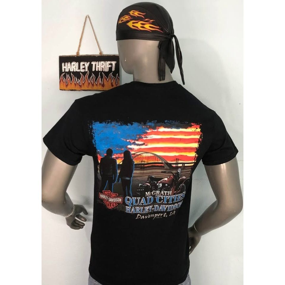 Harley Davidson Harley-Davidson T-shirt Medium Men, DAVENPORT, IOWA Size US M / EU 48-50 / 2 - 1 Thumbnail