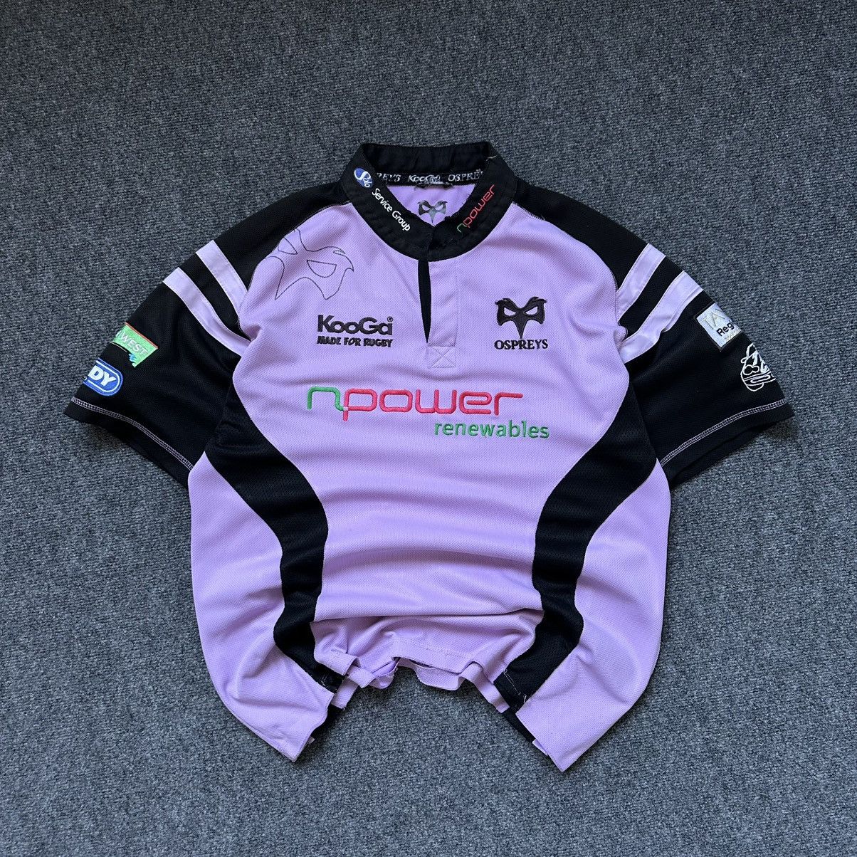 Osprey VTG Ospreys Polo Rugby 2007-08 KooGa Mans Size XL USA Size US XL / EU 56 / 4 - 3 Thumbnail