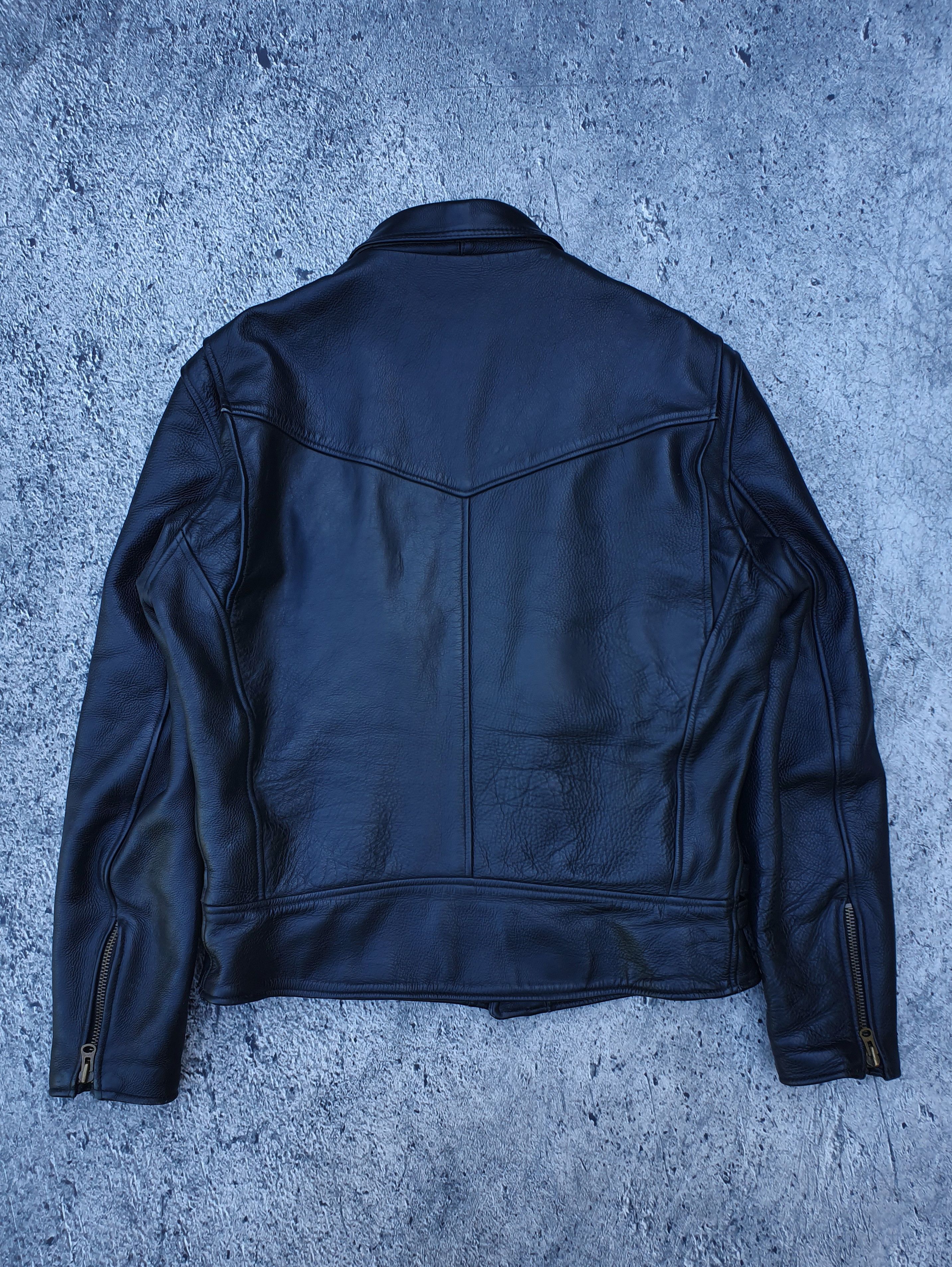 Genuine Leather Vintage ramones biker leather jacket Size US M / EU 48-50 / 2 - 2 Thumbnail