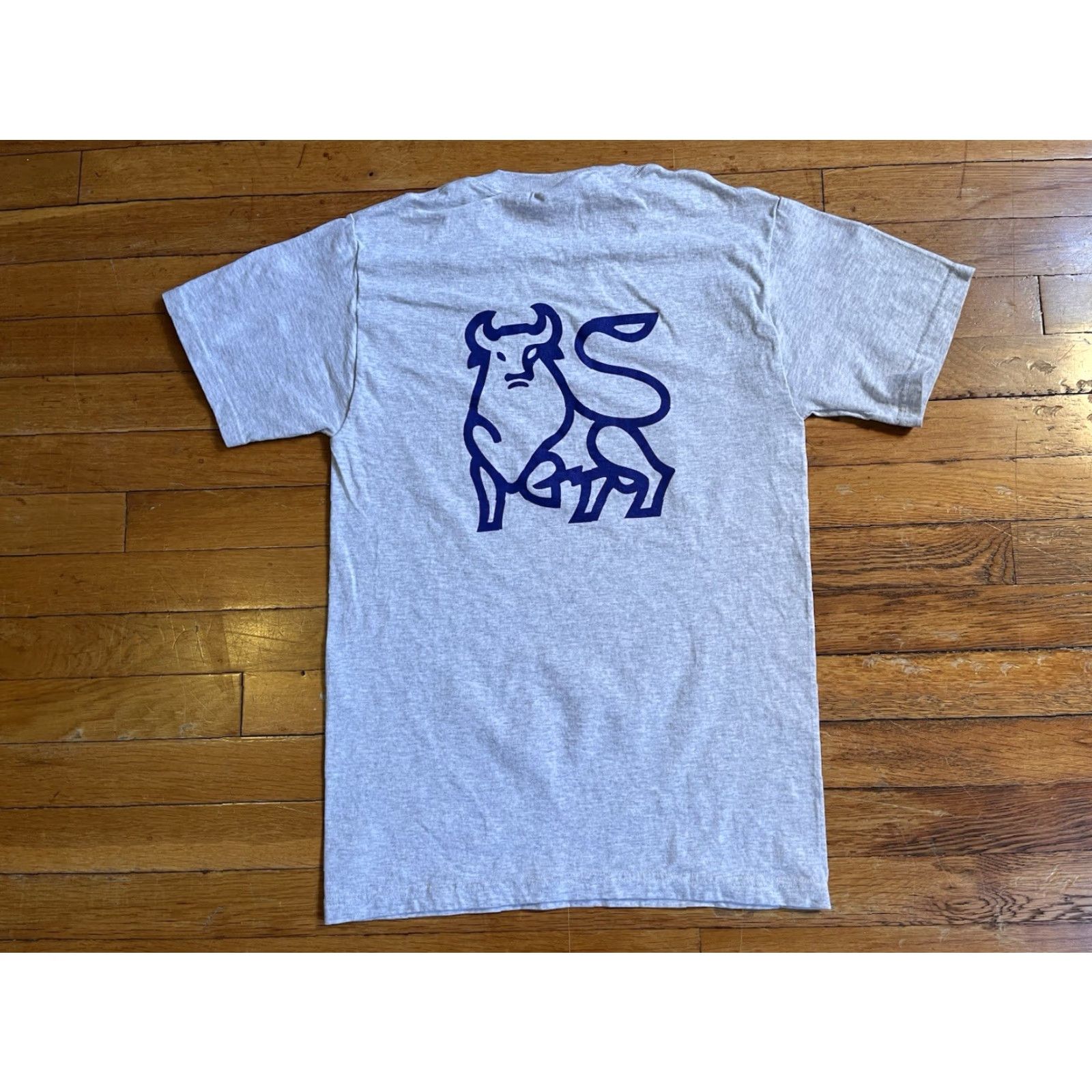 Fruit Of The Loom VINTAGE Merril Lynch Marathon 2006 Shirt Men’s Small Grey Y2K Size US S / EU 44-46 / 1 - 2 Thumbnail