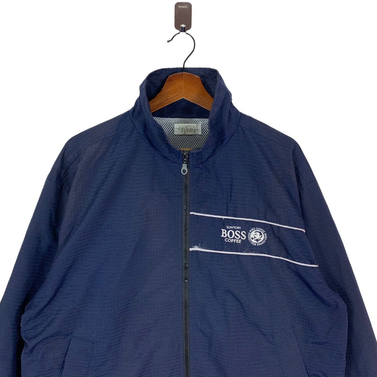 Vintage VINTAGE SUNTORY BOSS COFFEE LIGHT ZIPPER JACKET Size US M / EU 48-50 / 2 - 4 Thumbnail