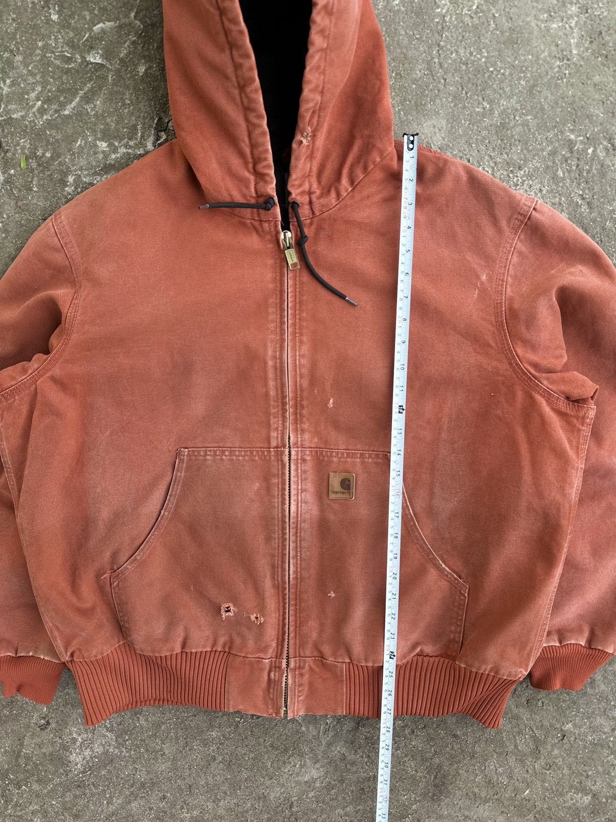 Carhartt Rare!!! Vintage 00s Carhartt J130 RDO Hooded Jacket Size US L / EU 52-54 / 3 - 6 Thumbnail