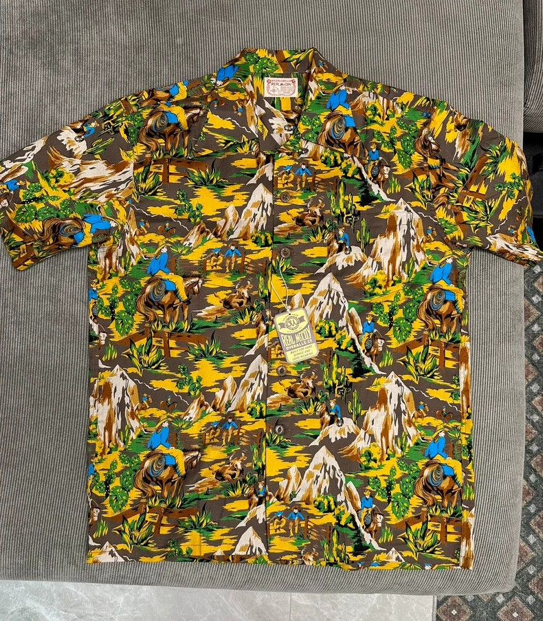 The Real McCoy's The REAL McCOY'S Hawaiian Shirt发布成功 Size US M / EU 48-50 / 2 - 1 Thumbnail