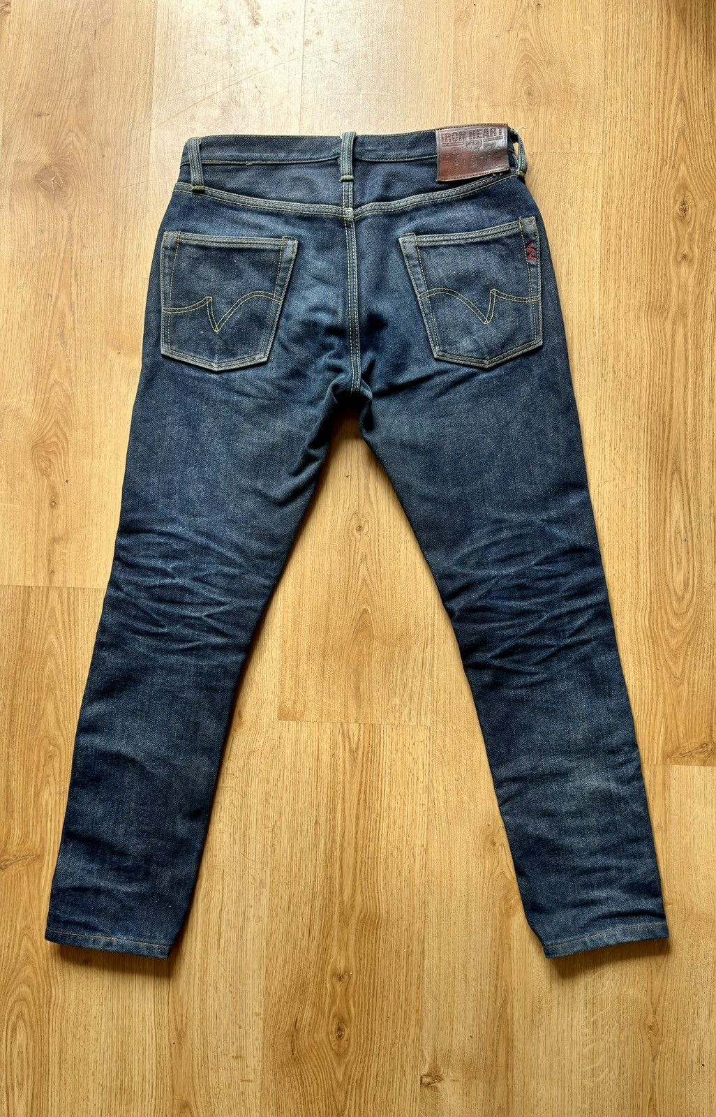 Iron Heart Iron Heart 777 21oz custom selvedge 32x30 tapered Size US 32 / EU 48 - 2 Thumbnail