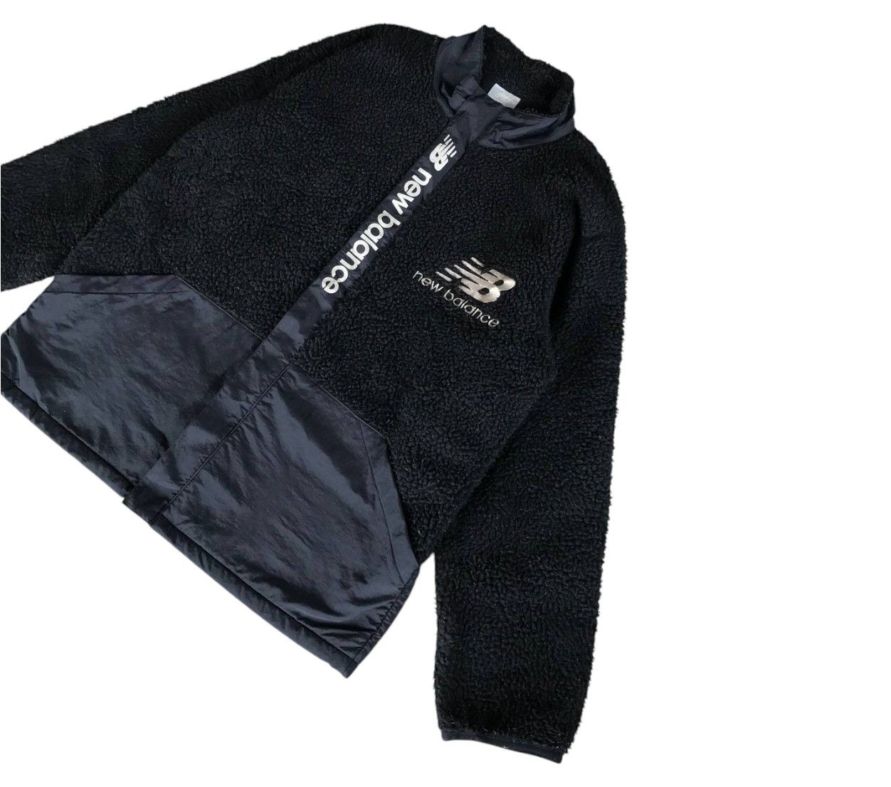 New Balance × Vintage VINTAGE NEW BALANCE FLEECE X PILE JACKET EMBROIDERED LOGO Size US XL / EU 56 / 4 - 1 Thumbnail