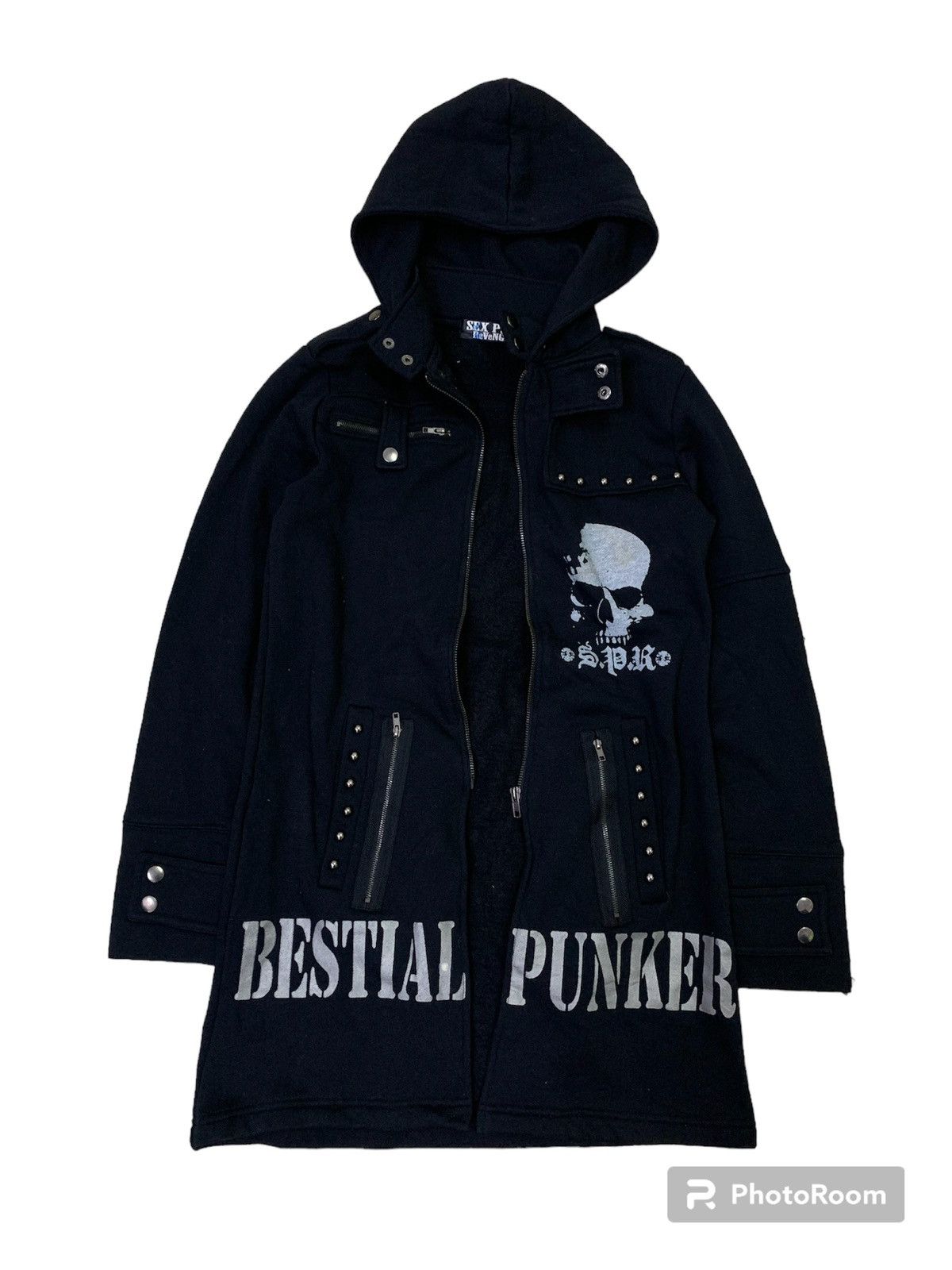 Sex Pot ReVeNGe 💥SexPot Revenge Bestial Punker Parka Hoodie Jacket Size S / US 4 / IT 40 - 1 Thumbnail