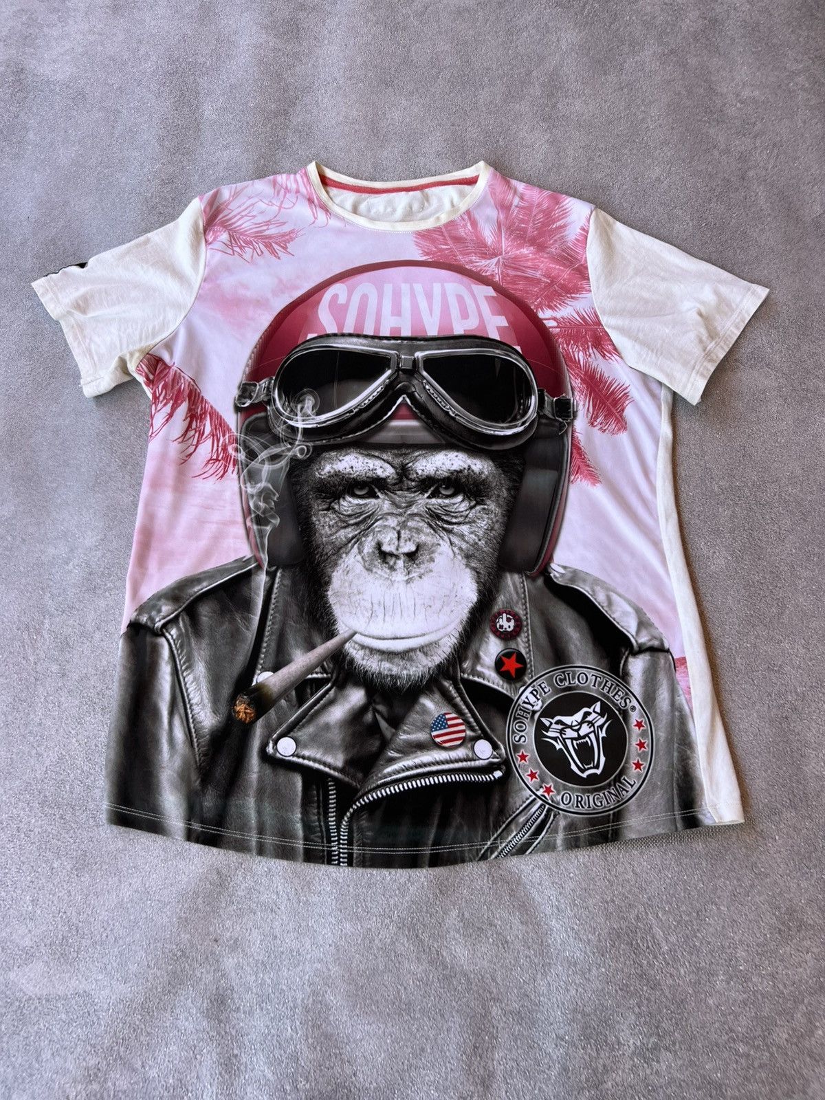 Hysteric Glamour VTG Adult Hysteric Glamour Style Smoke Weed Woshed Tee Size US M / EU 48-50 / 2 - 1 Thumbnail