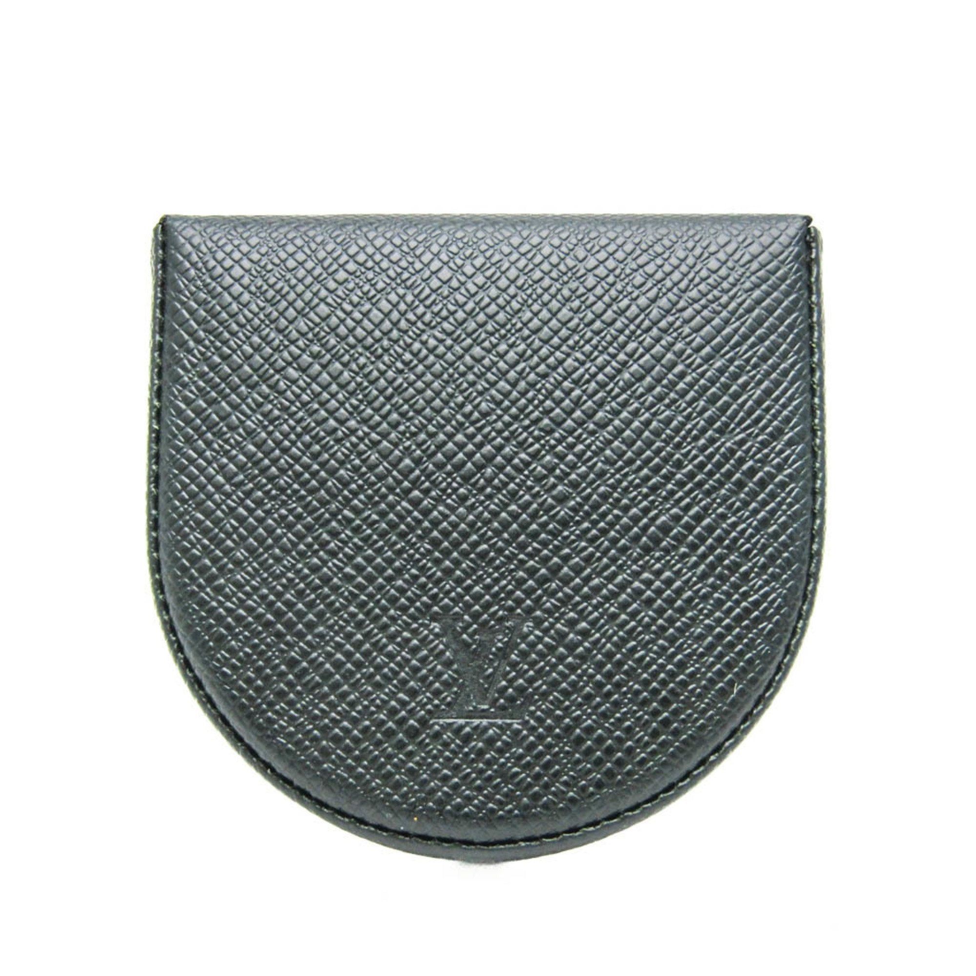 image of Louis Vuitton Taiga Porte-Monnaie Cuvettet M30374 Men's Taiga Leather Coin Purse/coin Case Episea i
