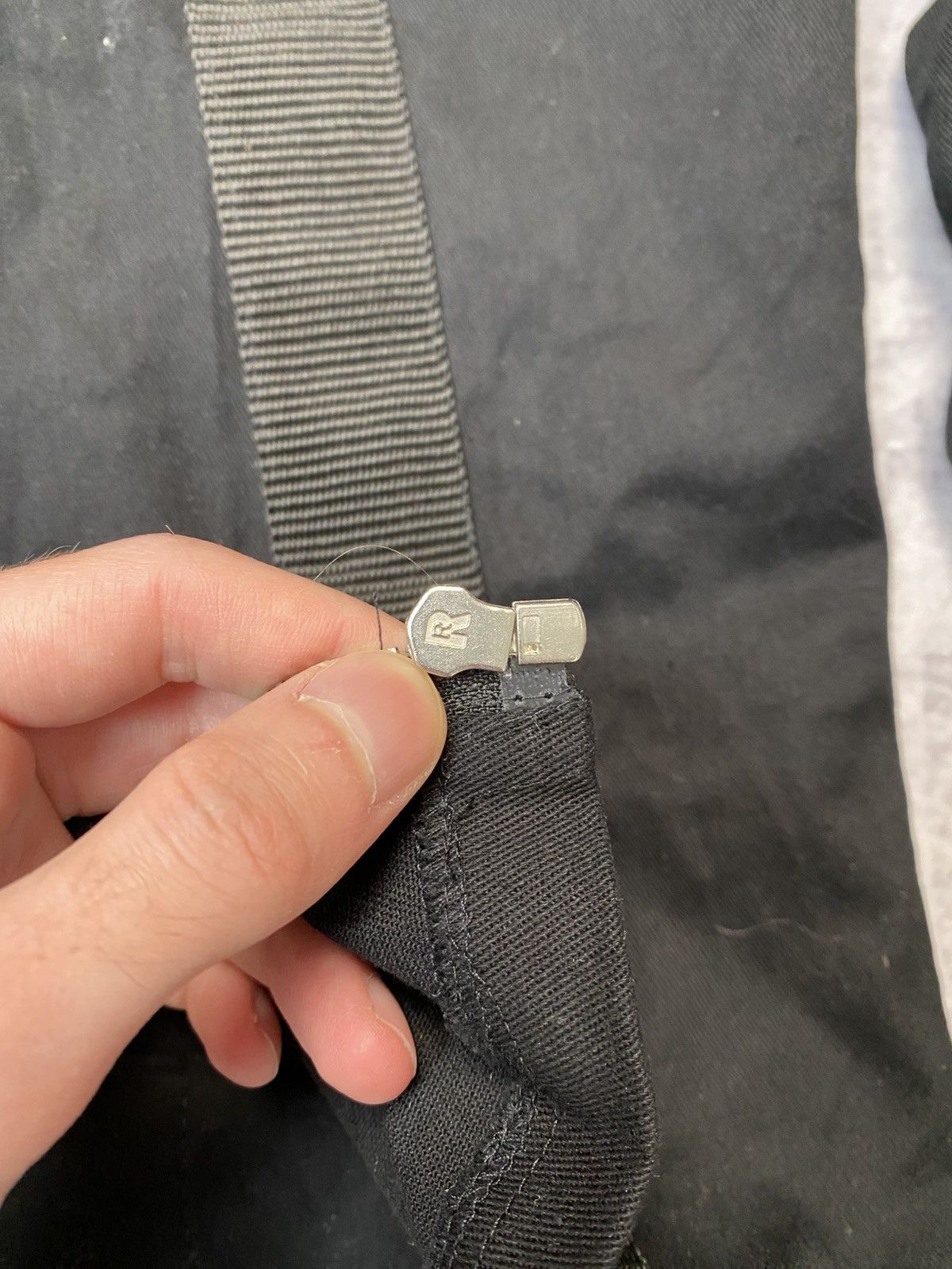 Japanese Brand Vintage Aderlass Metal Bondage Jacket Denim Gothic Size US M / EU 48-50 / 2 - 6 Thumbnail