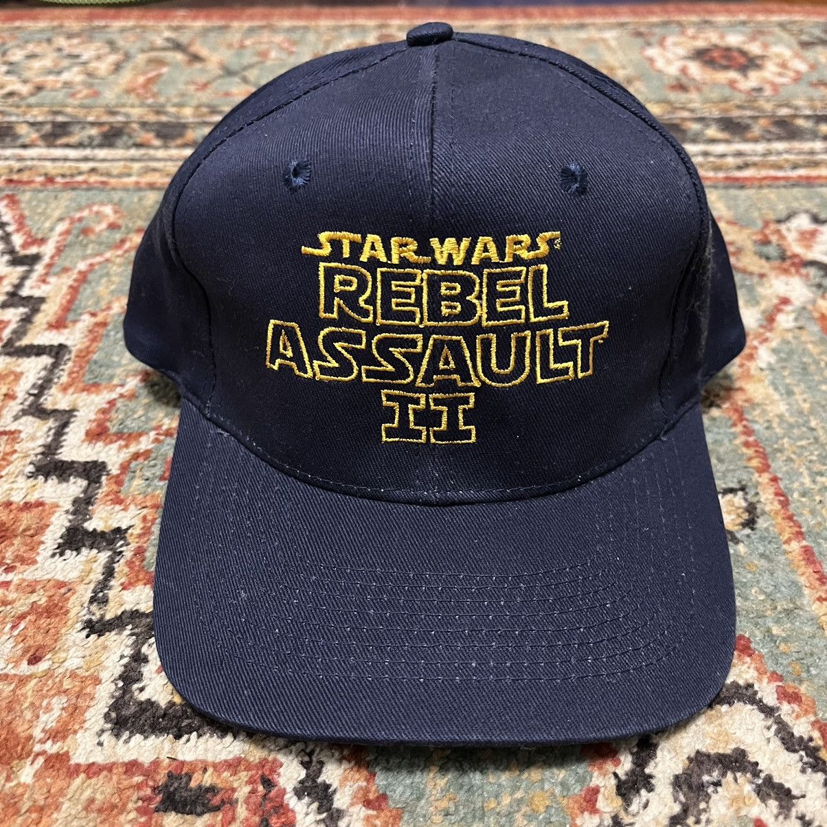 Star Wars × Vintage Lucas Arts Rebel Assault Video Game Promo SnapBack Hat Size ONE SIZE - 1 Thumbnail