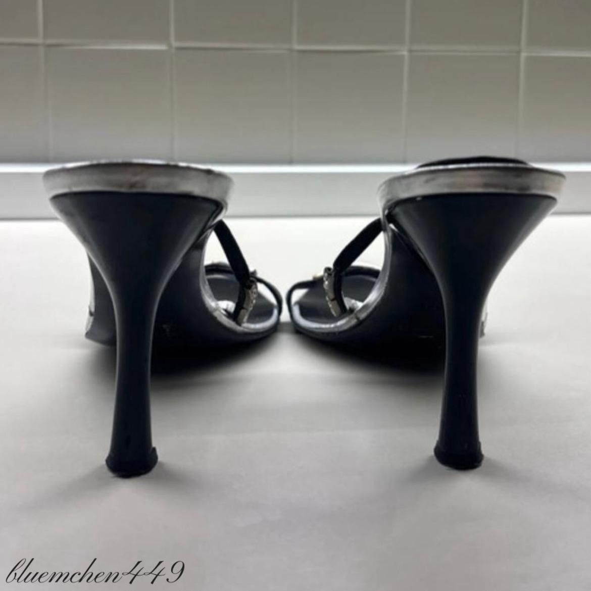 Giuseppe Zanotti Giuseppe Zanotti Crystal Sandals - 10 cm, Vintage Luxury Size US 8 / IT 38 - 9 Thumbnail