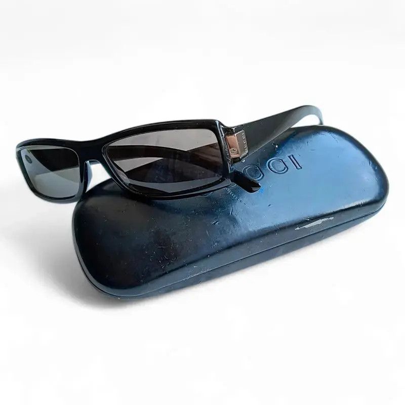Gucci × Tom Ford × Vintage GUCCI Sunglasses Wrap Shield Sport Ski Mask Tom Ford Era Size ONE SIZE - 1 Thumbnail