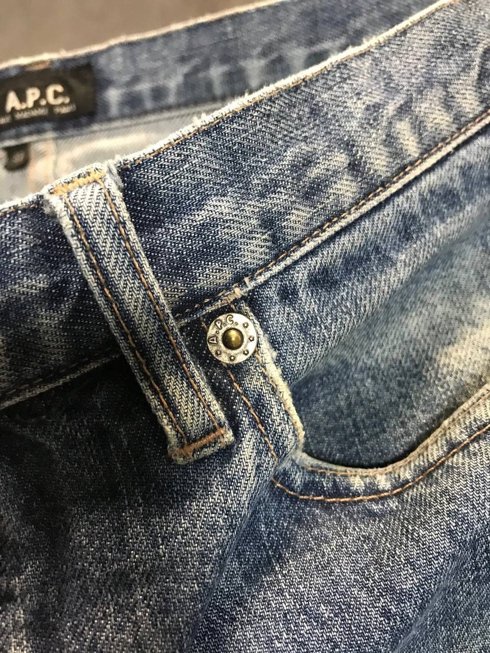 A.P.C. A.P.C luxury designer jeans Size US 32 / EU 48 - 3 Thumbnail