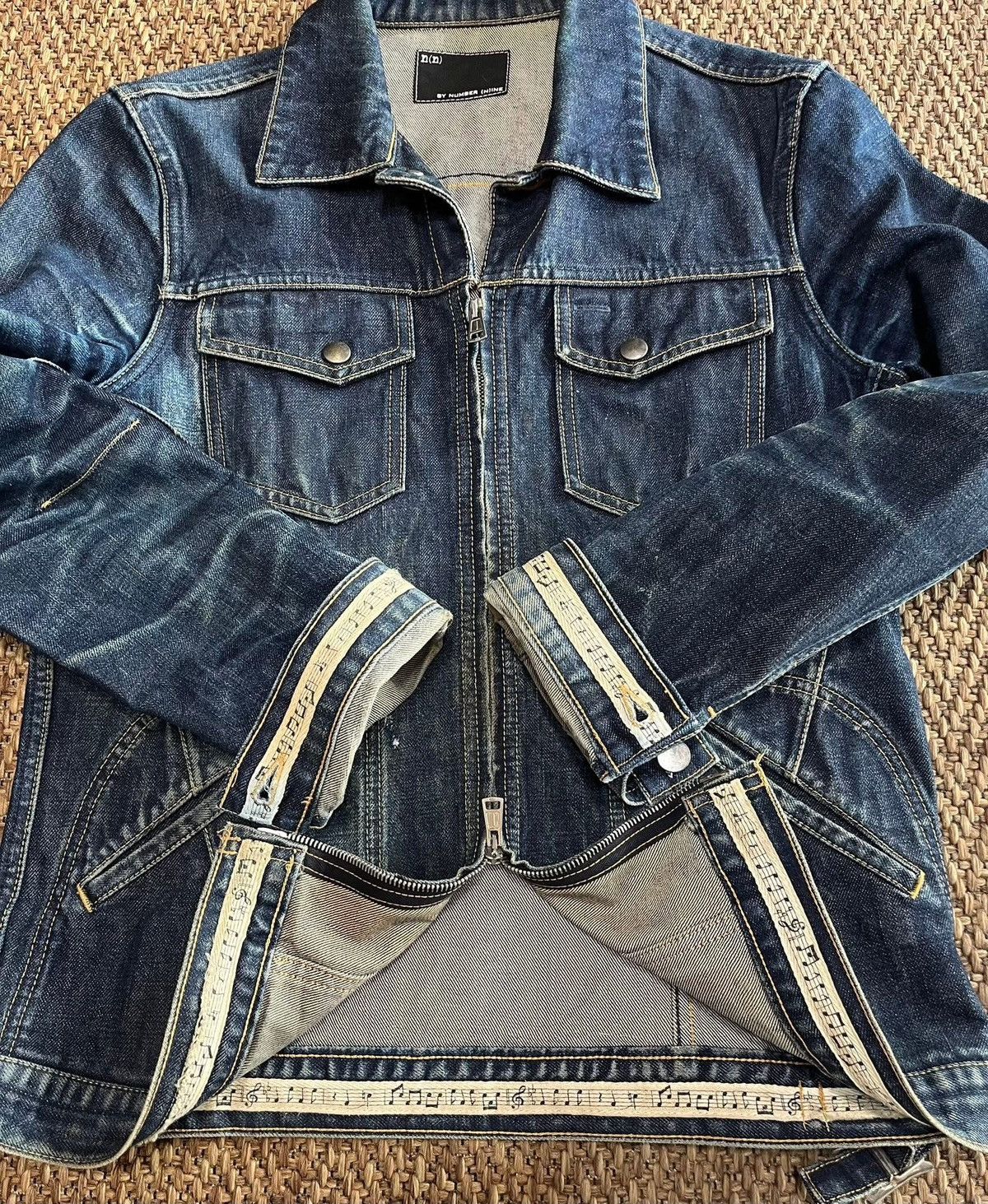 Number (N)ine Number (N)ine Denim Jacket Size US M / EU 48-50 / 2 - 3 Thumbnail