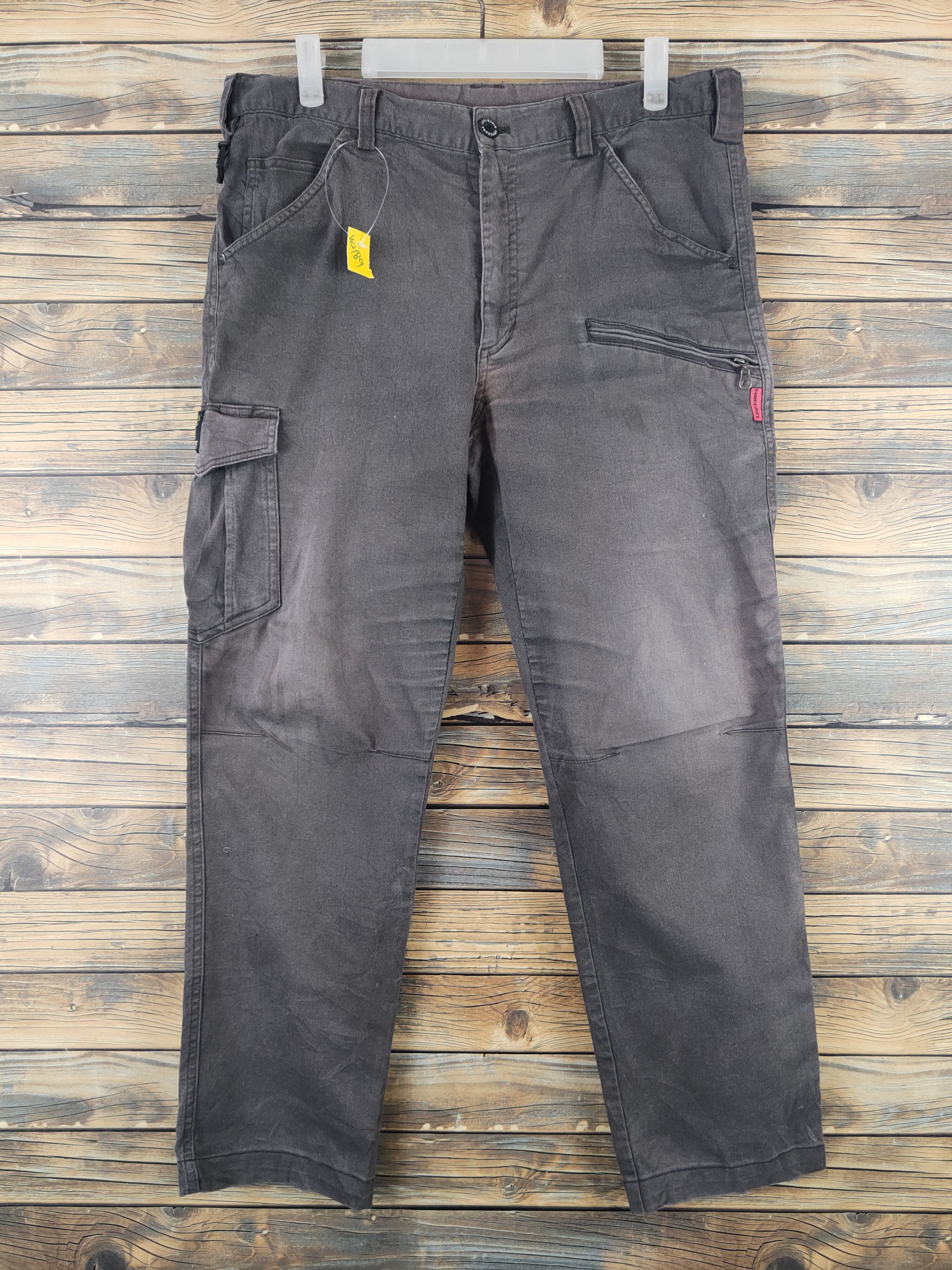 Japanese Brand Forecast Brown Faded Multipocket Tactical Cargo Pants #W2189 Size US 34 / EU 50 - 1 Thumbnail