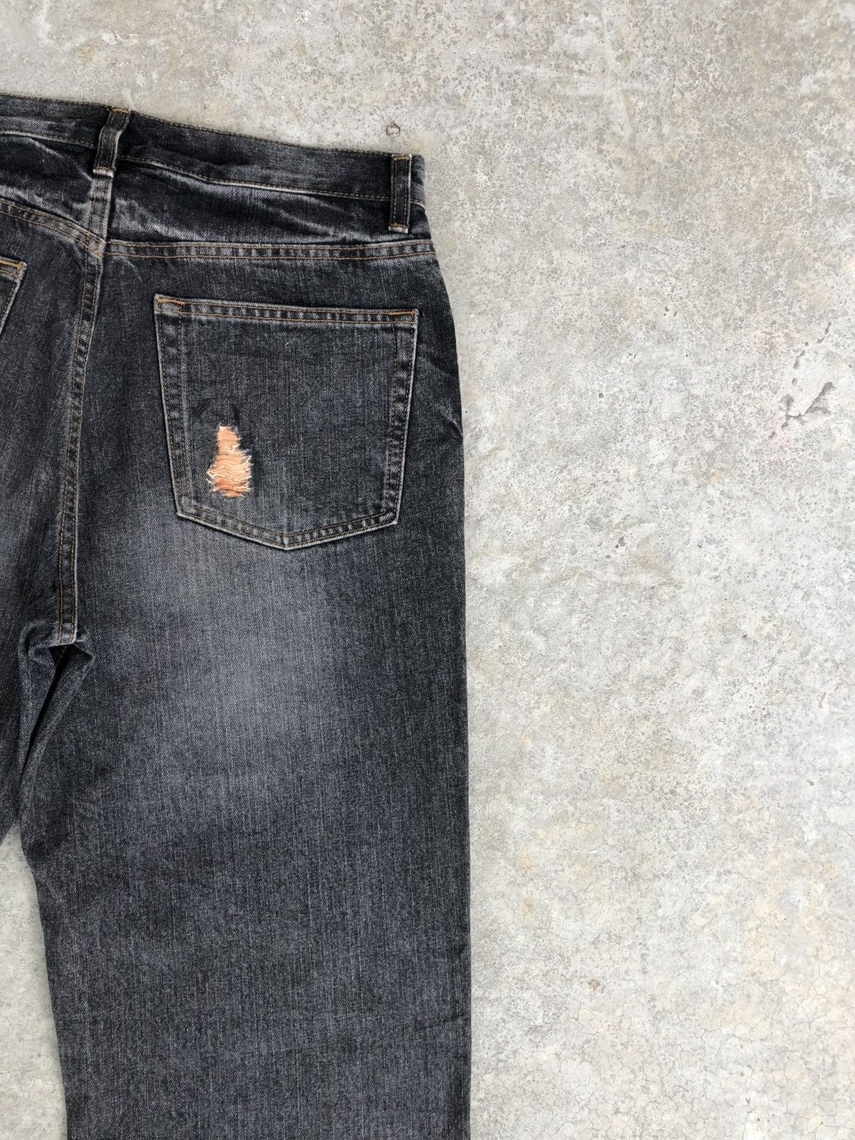 Kapital Vintage GL Heart Baggy Jeans Loose Cut Size US 33 - 10 Thumbnail