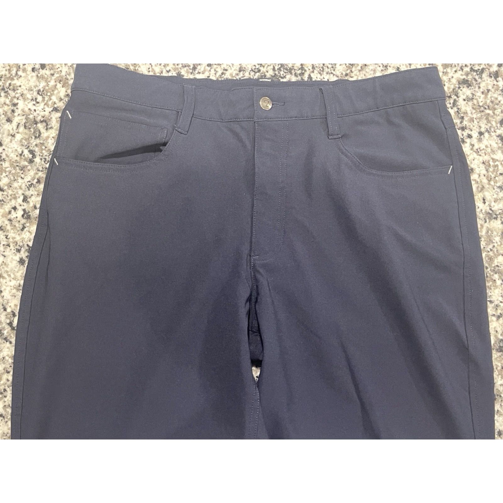 Footjoy FootJoy Pants 34x30 Men Blue 5-Pocket Athletic Fit Golf Stretch Polyester Spandex Size US 34 / EU 50 - 2 Thumbnail