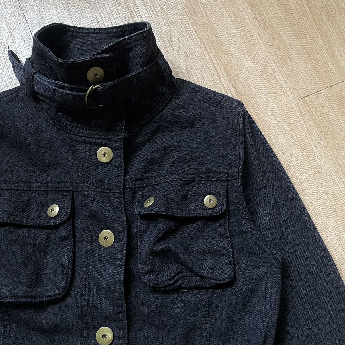 Le Grande Bleu (L.G.B.) BONO DENIM MULTIPOCKET GOTHIC PUNK RICK OWEN INSPIRED JACKET Size US XS / EU 42 / 0 - 2 Thumbnail