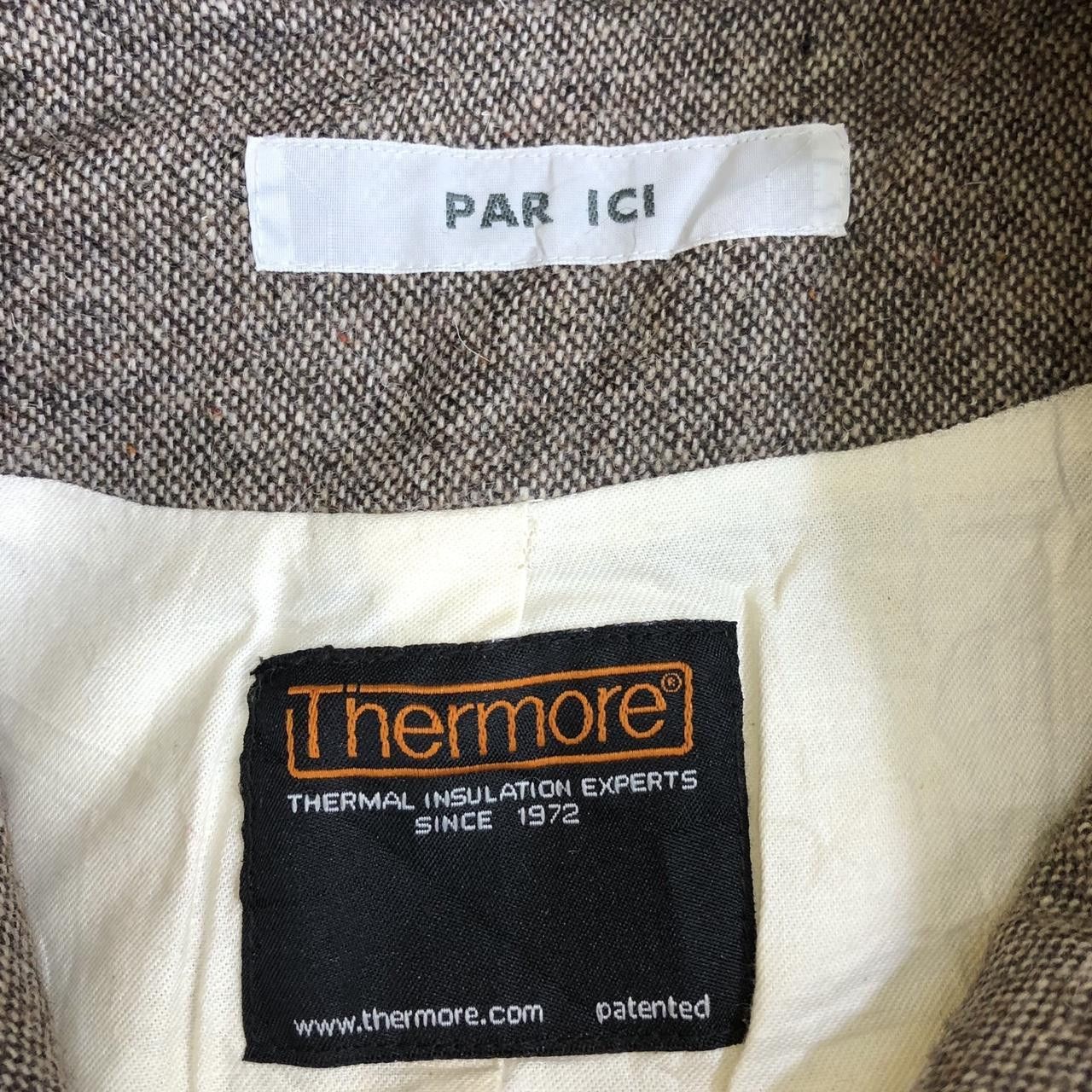 Other THERMORE PAR ICI Thermal Insulation Trench Coat Parka Size L / US 10 / IT 46 - 5 Thumbnail