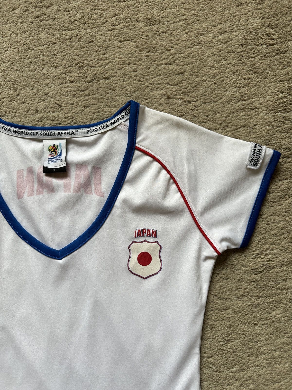 Japanese Brand 2010 FIFA World Cup Official Merchandise Japan Women Jersey Size S / US 4 / IT 40 - 3 Thumbnail