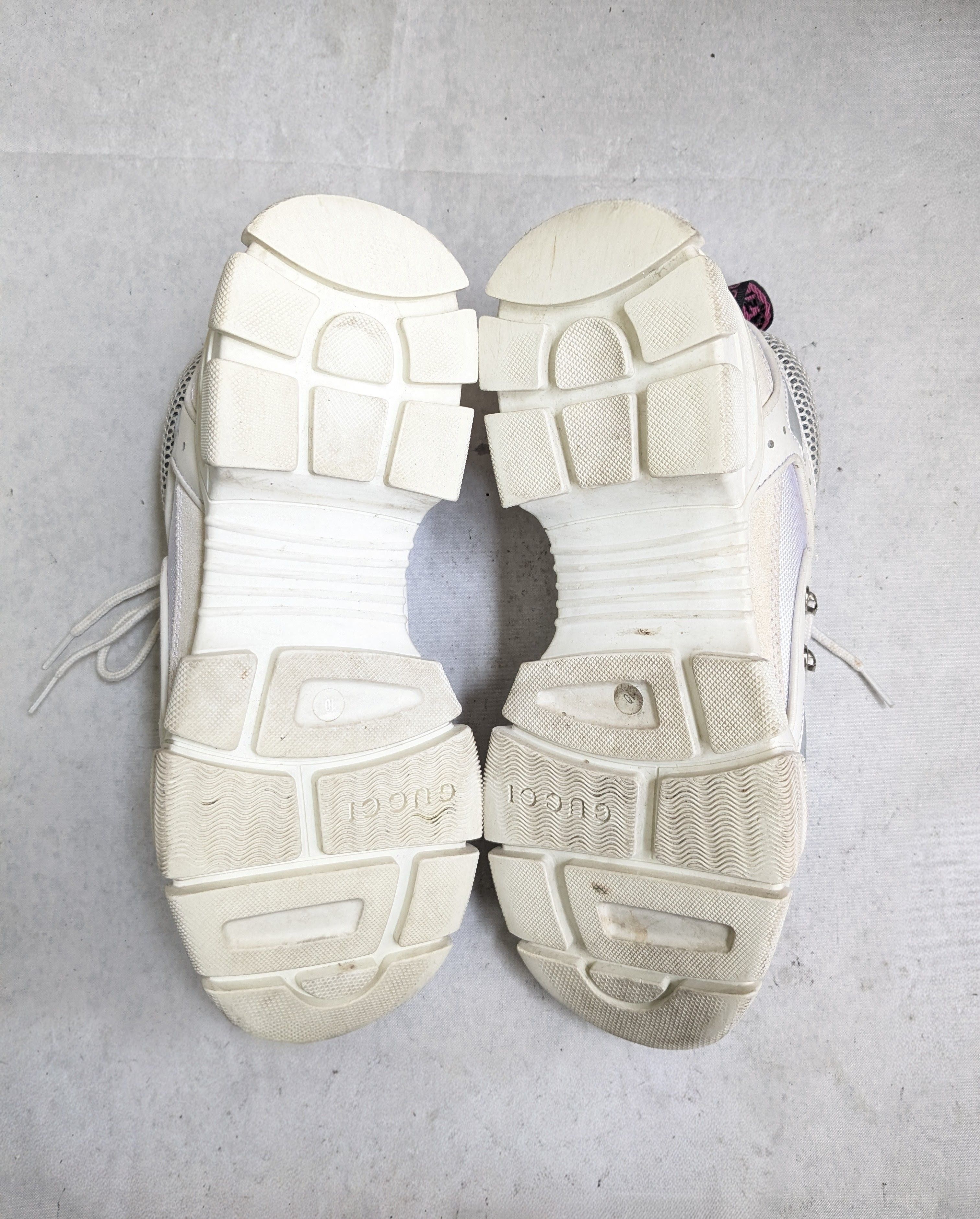 Gucci Gucci Flashtrek Sneakers White 11 Low Tops Size US 11 / EU 44 - 19 Thumbnail