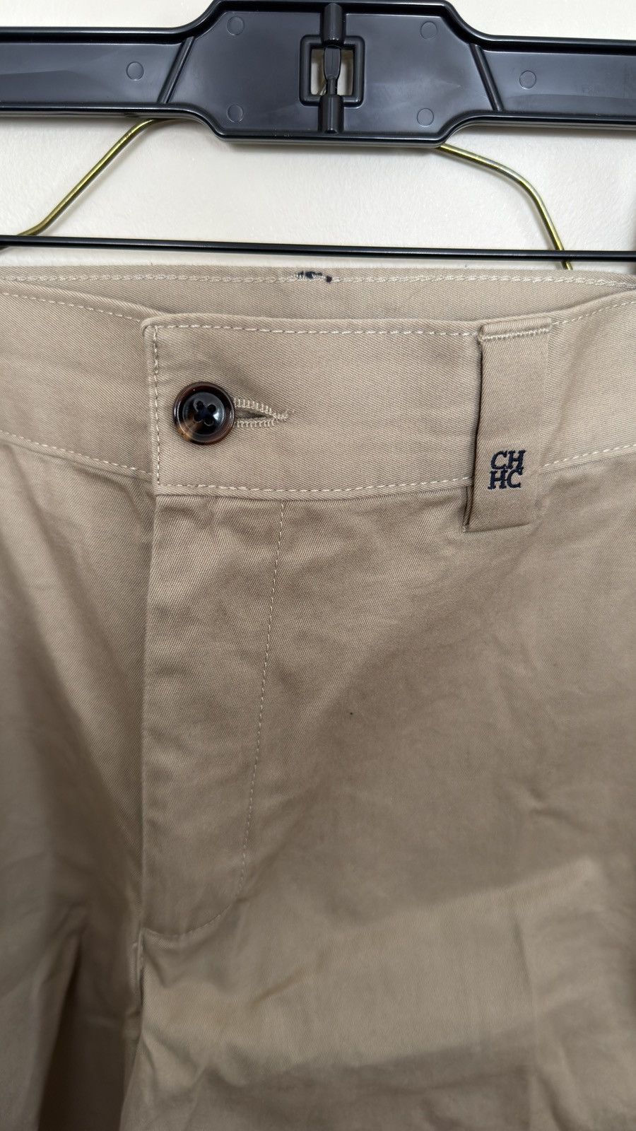 Carolina Herrera Side striped summer khaki short Size US 34 / EU 50 - 2 Thumbnail