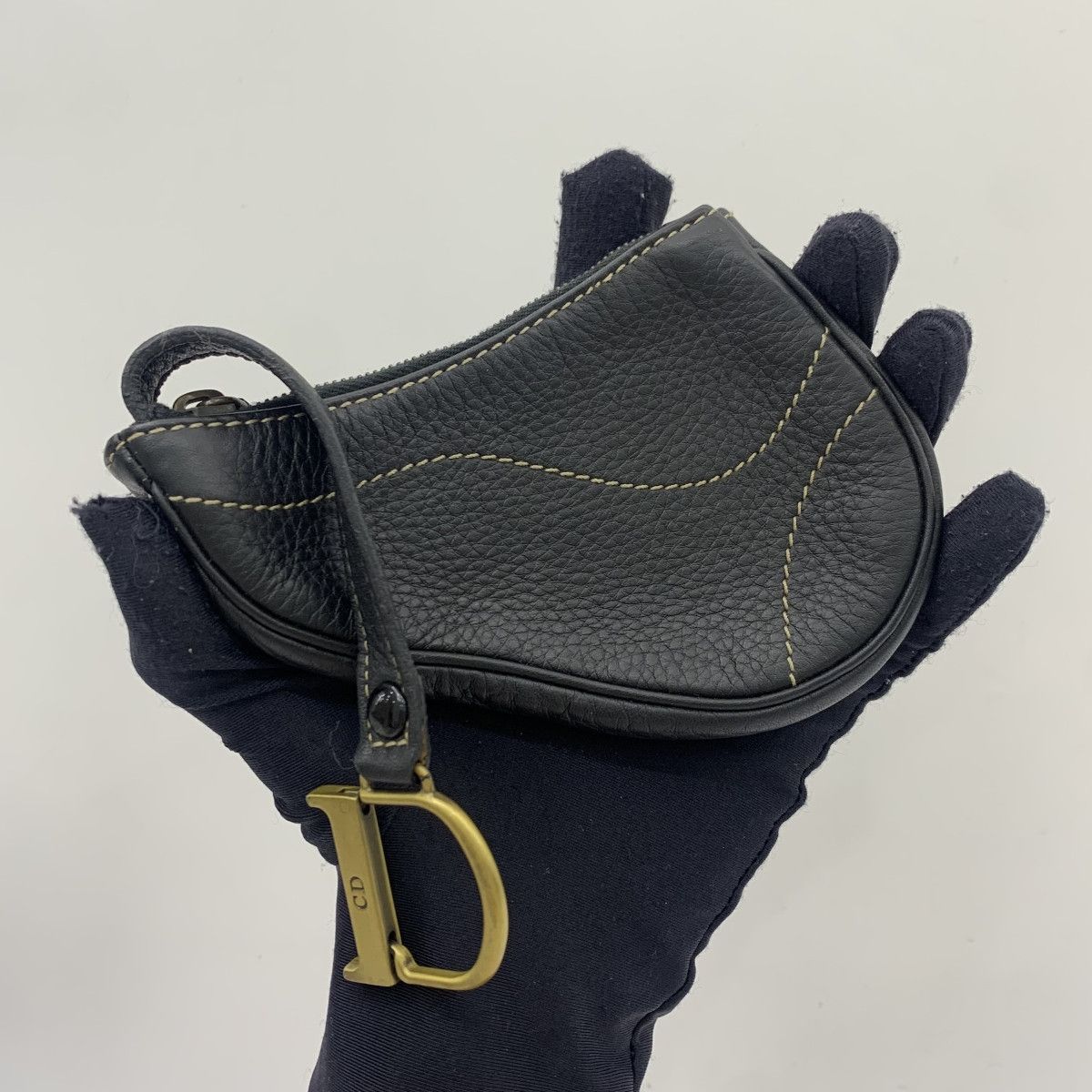 Dior VINTAGE DIOR LEATHER SADDLE COIN PURSE Size ONE SIZE - 1 Thumbnail