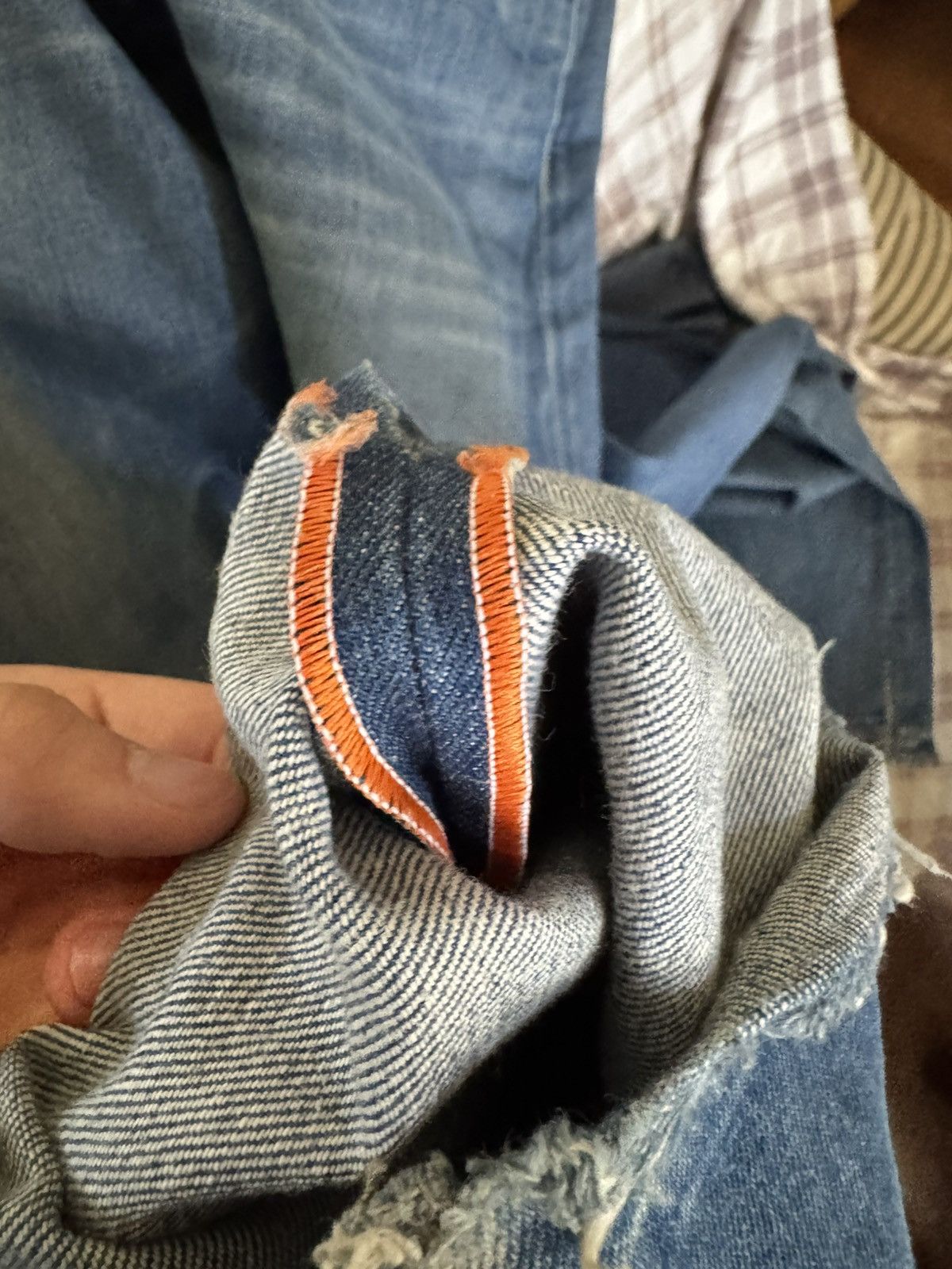 Designer × Diesel Diesel denim division baggy selvedge jeans made in italy Size US 40 / EU 56 - 4 Thumbnail