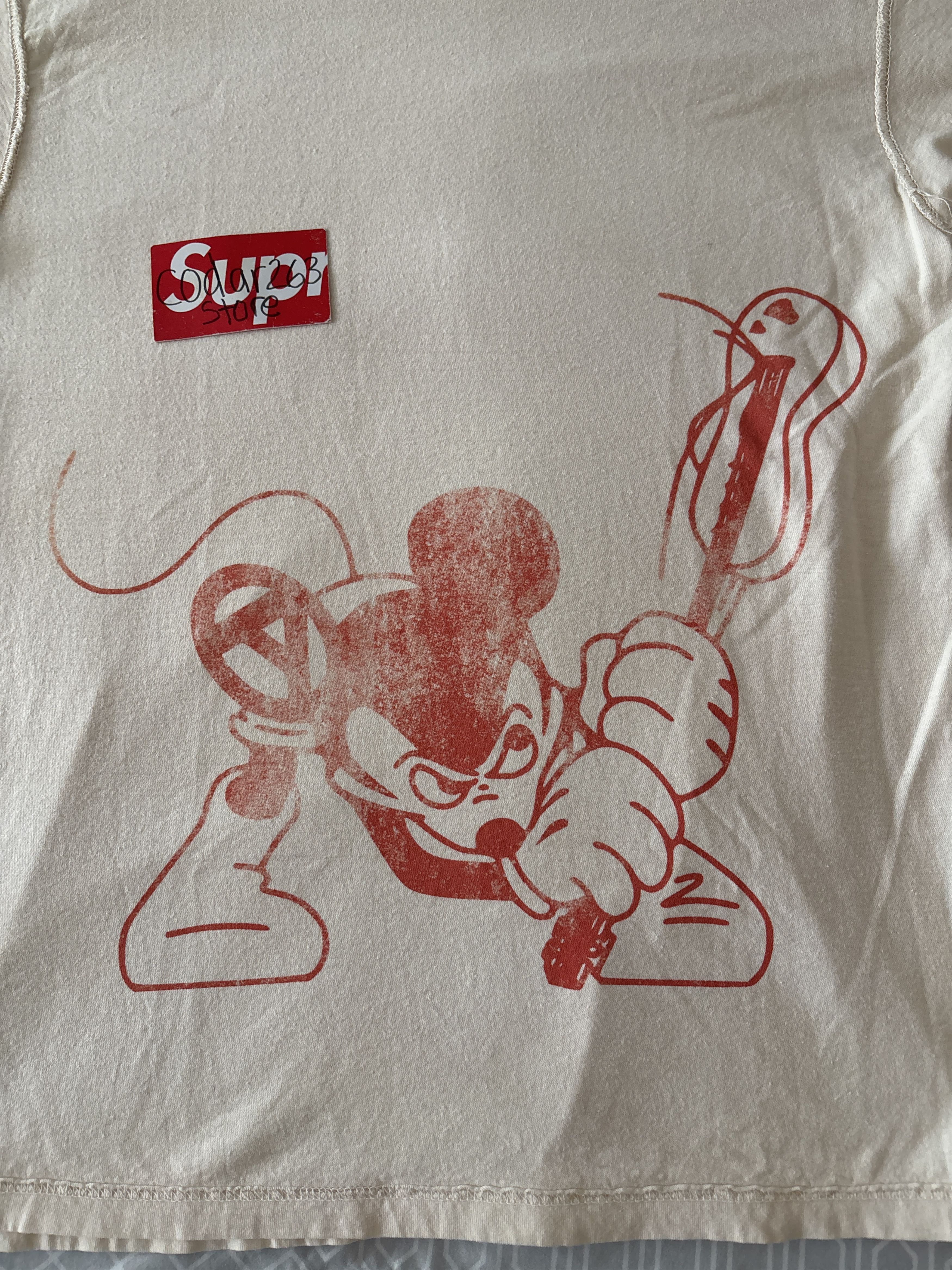 Playboi Carti Life Is War Crash Tee Mitch Modes Mickey Mouse Anarchy Opium Size US M / EU 48-50 / 2 - 2 Thumbnail