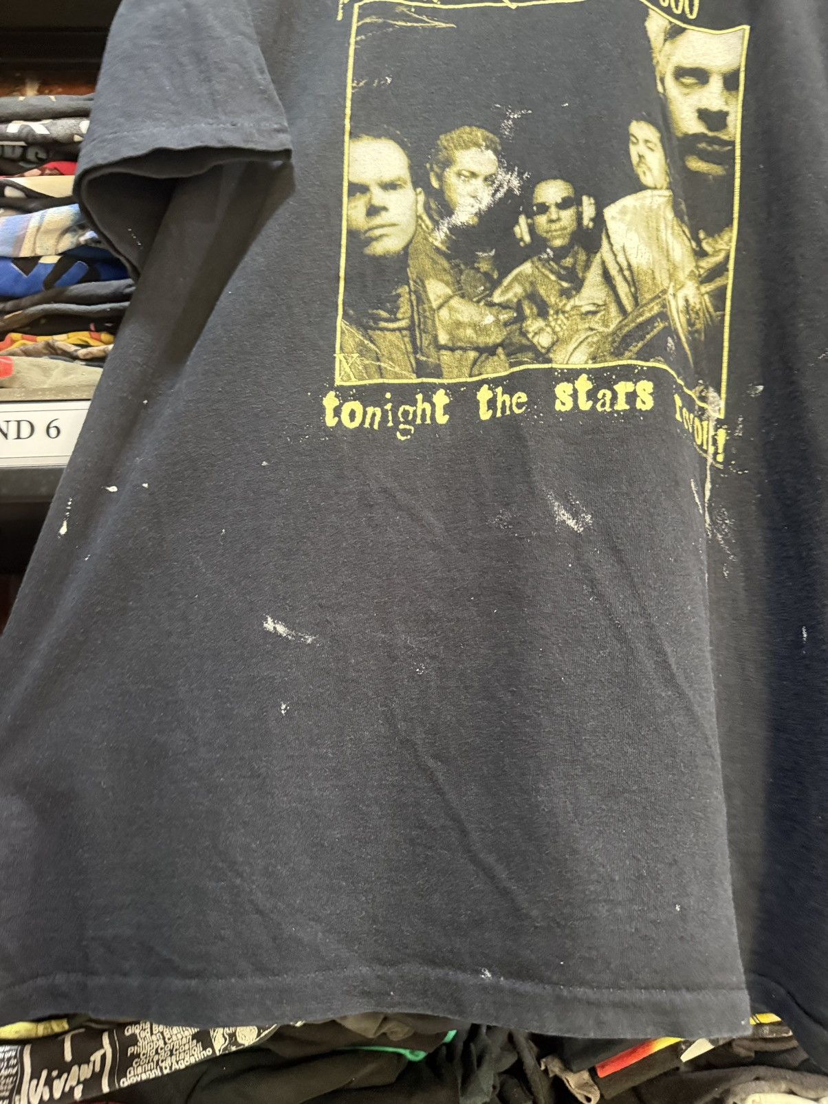 Band Tees Thrashed Vintage 90s Powerman 5000 PM5K American Rock Band T Size US XL / EU 56 / 4 - 8 Thumbnail