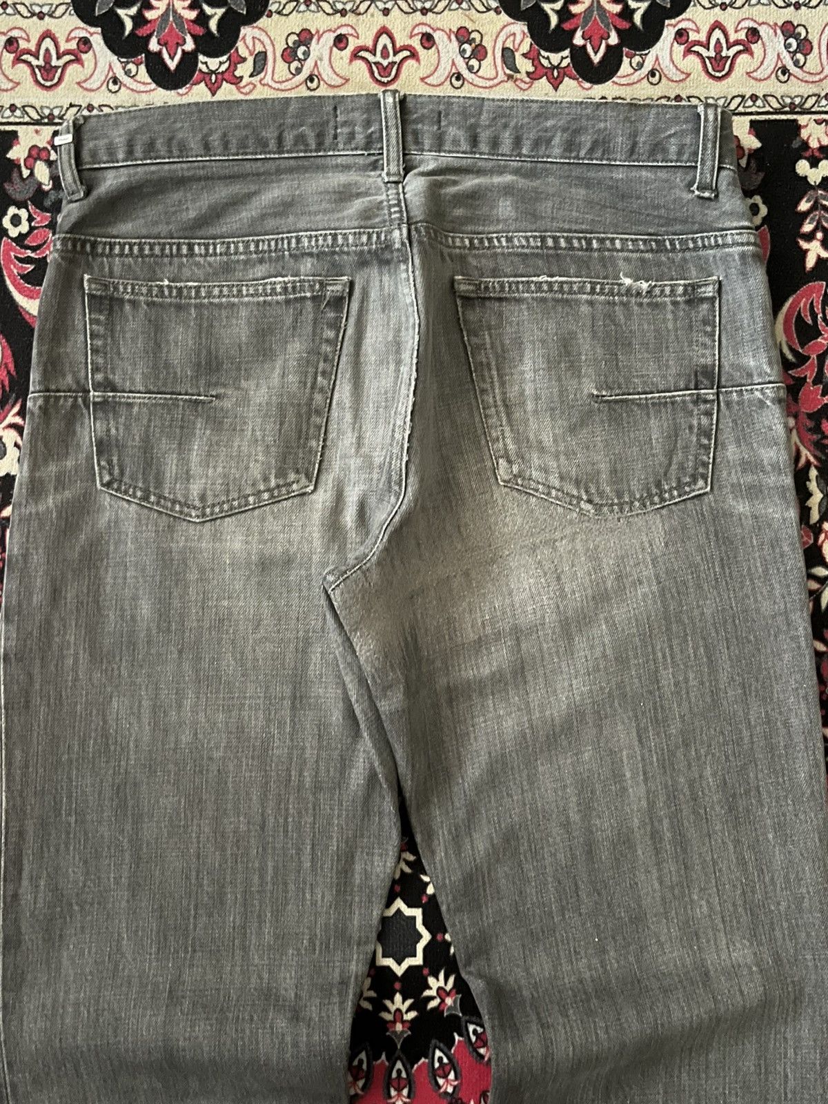 Designer × Japanese Brand × Yohji Yamamoto ⚡️Designer⚡️Vintage Japanese Ined Homme by Yohji Yamamoto Jean Size US 32 / EU 48 - 11 Thumbnail