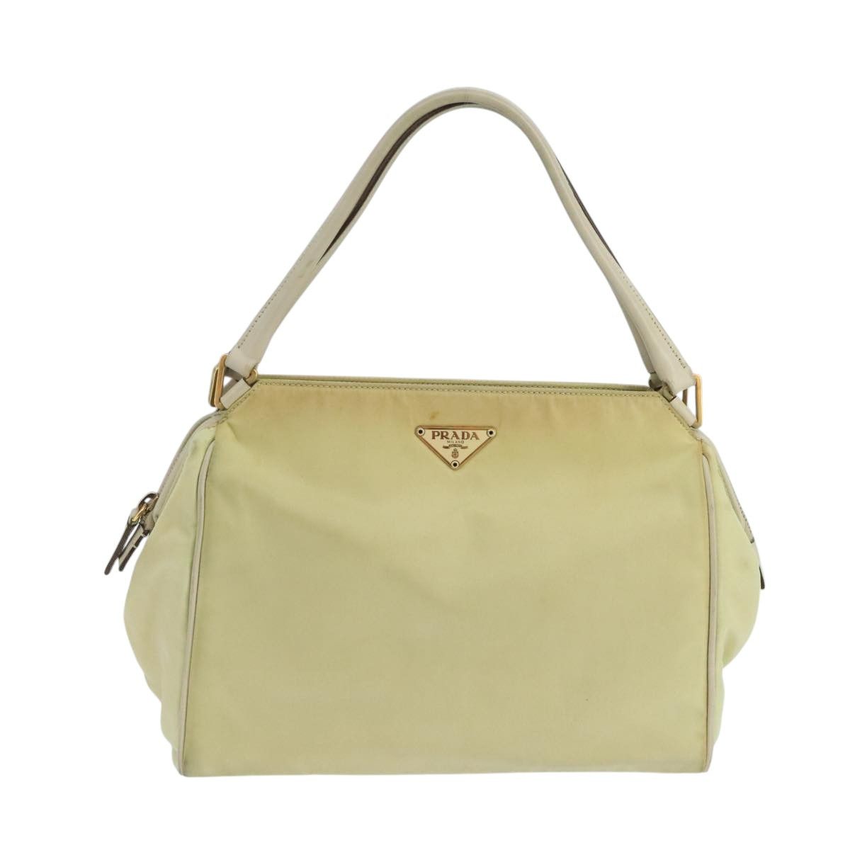 Prada Re-Nylon Beige Synthetic Handbag (Pre-Owned) Size ONE SIZE - 1 Thumbnail