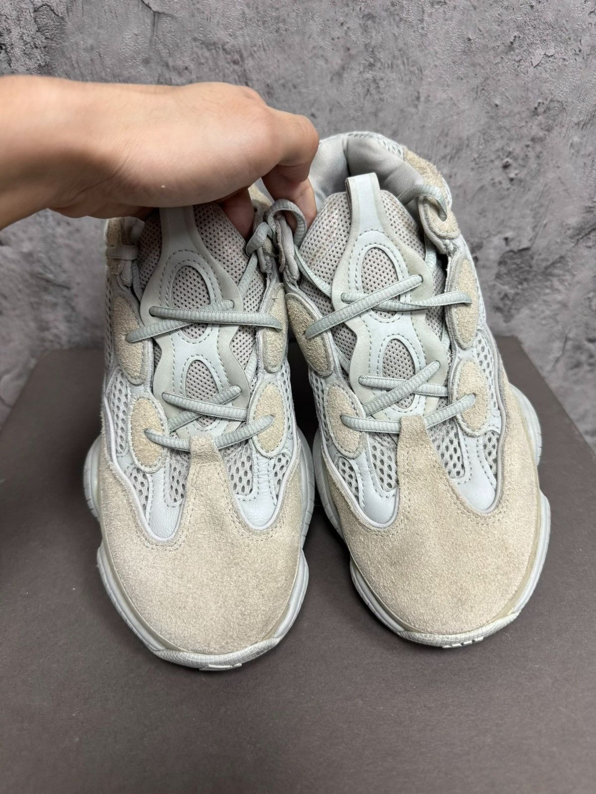 Adidas Adidas Yeezy 500 Salt, EE7287 K37 Size US 7 / EU 40 - 2 Thumbnail