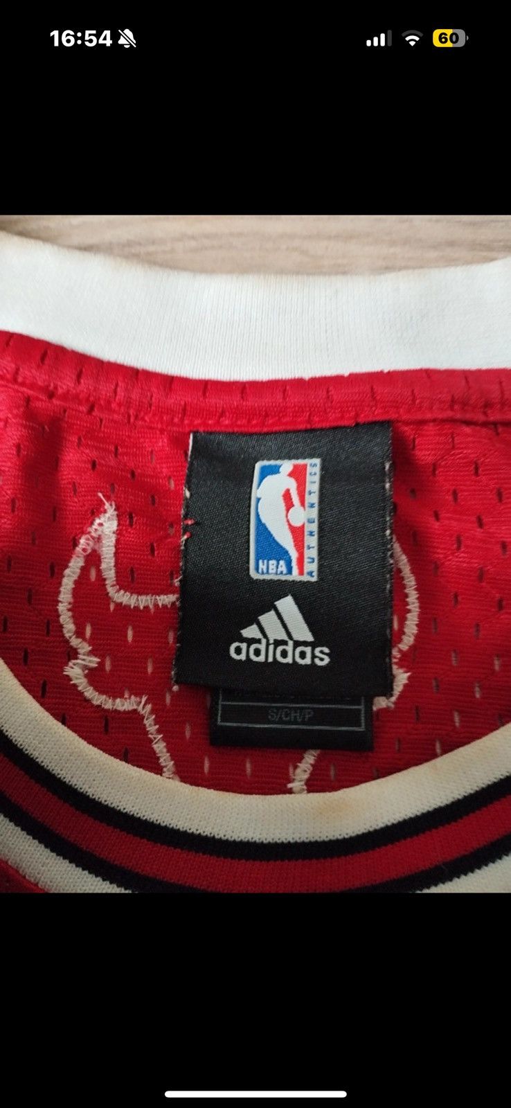 Adidas Adidas Chicago Bulls Rose #1 Vintage Jersey NBA size S Size US S / EU 44-46 / 1 - 5 Thumbnail