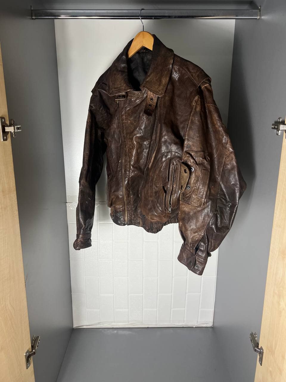 Genuine Leather VINTAGE GENUINE LEATHER JACKET RETRO COWBOY JAPANESE Y2K 90s Size US M / EU 48-50 / 2 - 6 Thumbnail