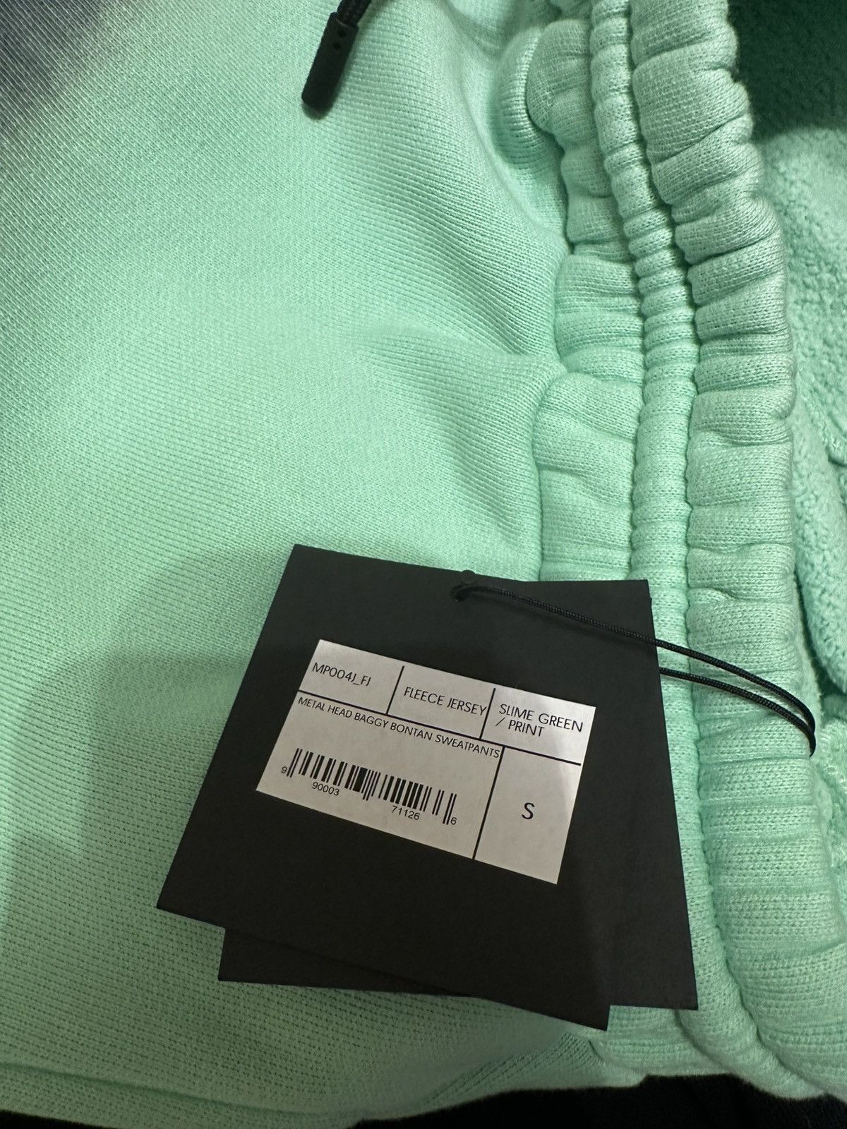 LUU DAN LU'U DAN Green & Black Metal Head Sweatpants Size US 32 / EU 48 - 4 Thumbnail
