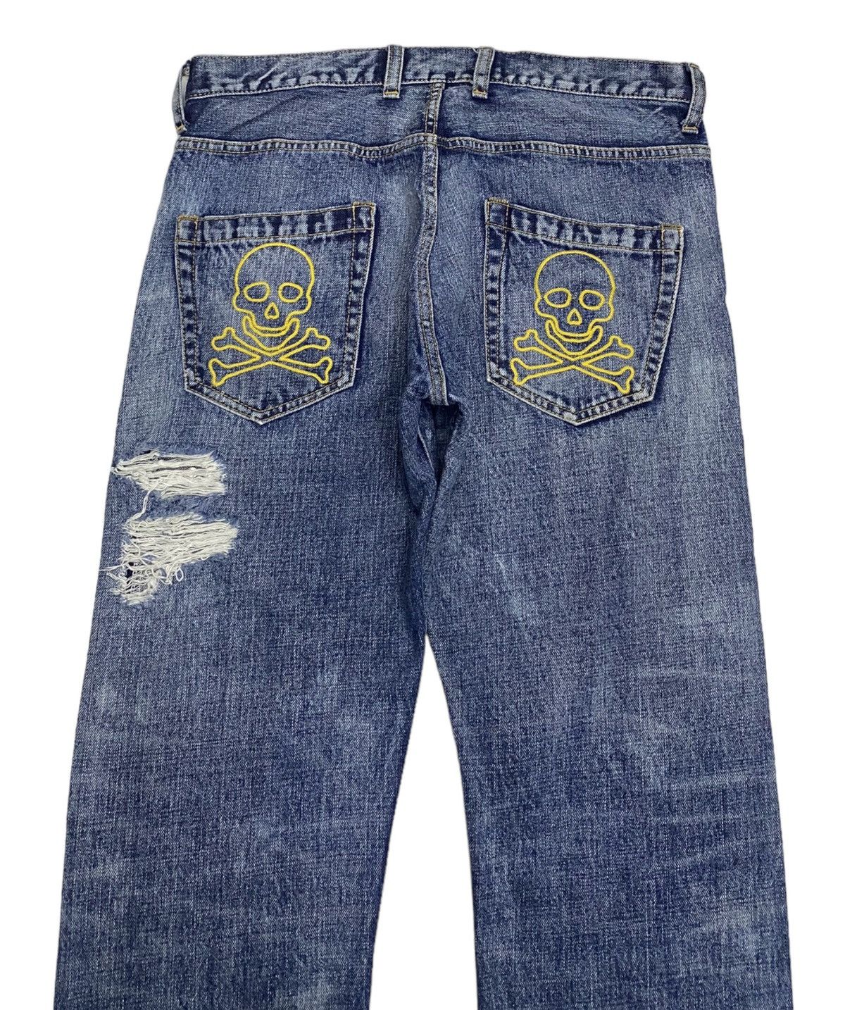 Hysteric Glamour 🔥RNA INC PUNK STUDDED DISTRESS DENIM UNDERCOVER STYLE JEAN Size US 32 / EU 48 - 7 Thumbnail
