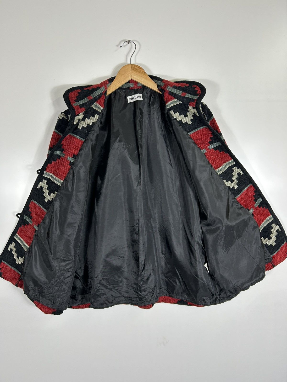 Japanese Brand × Native × Vintage ⚡️Vintage Visuto Su Southwestern Button Jacket Size L / US 10 / IT 46 - 8 Thumbnail