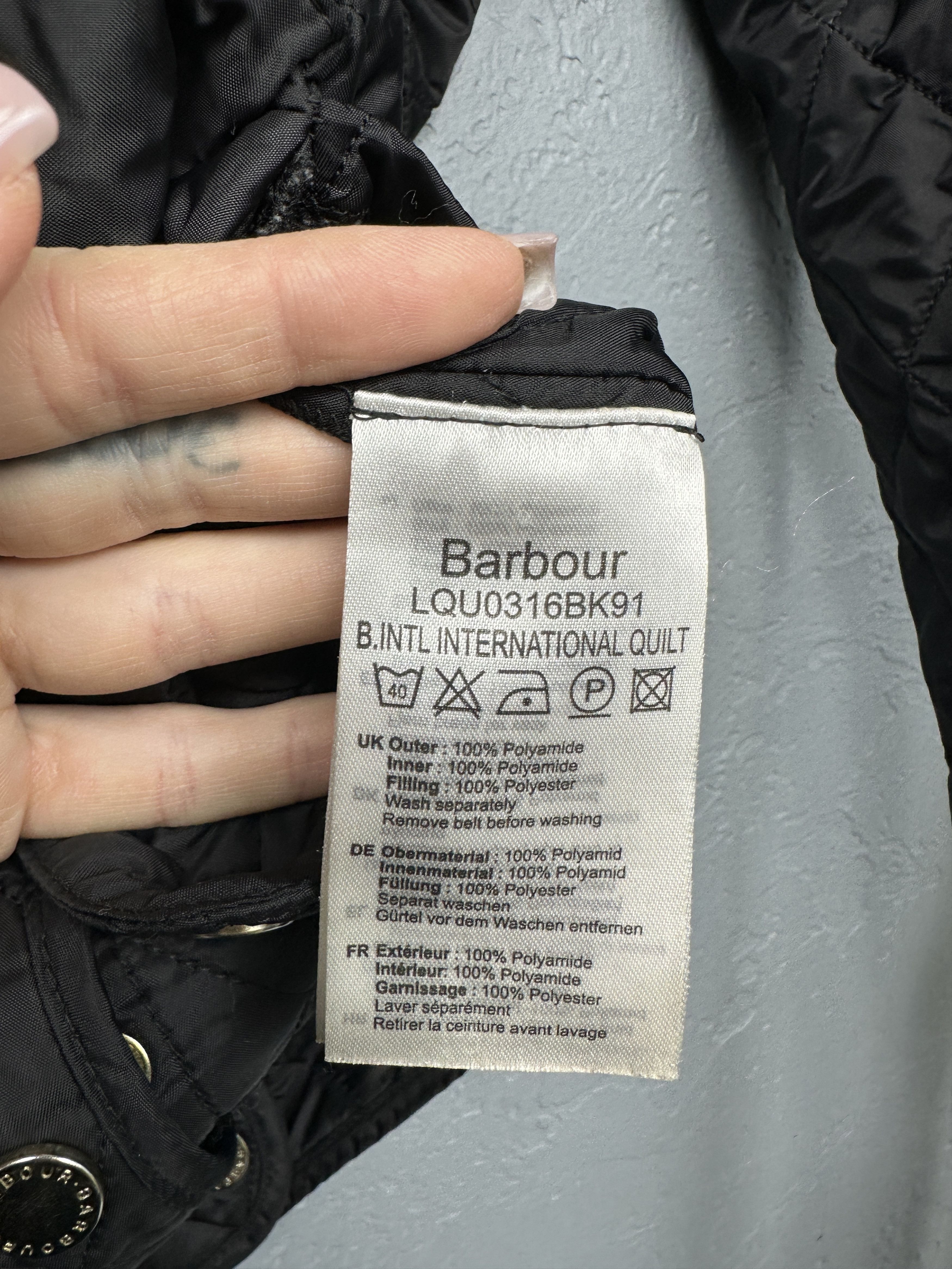 Barbour Barbour International Womens Quilted Jacket Size M / US 6-8 / IT 42-44 - 8 Thumbnail