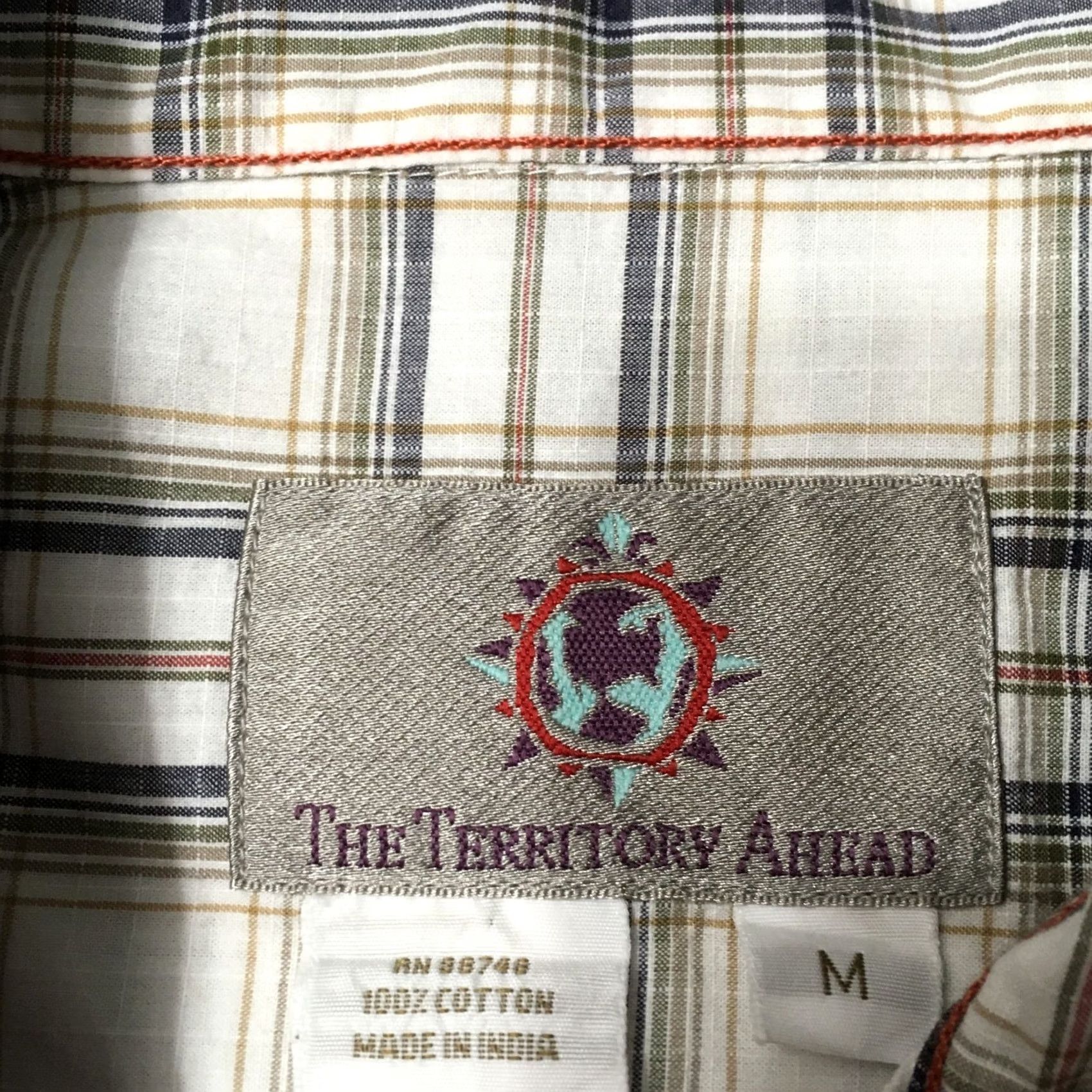The Territory Ahead Territory Ahead Shirt Men's Medium Multicolor Plaid Tartan Casual Size US M / EU 48-50 / 2 - 3 Thumbnail