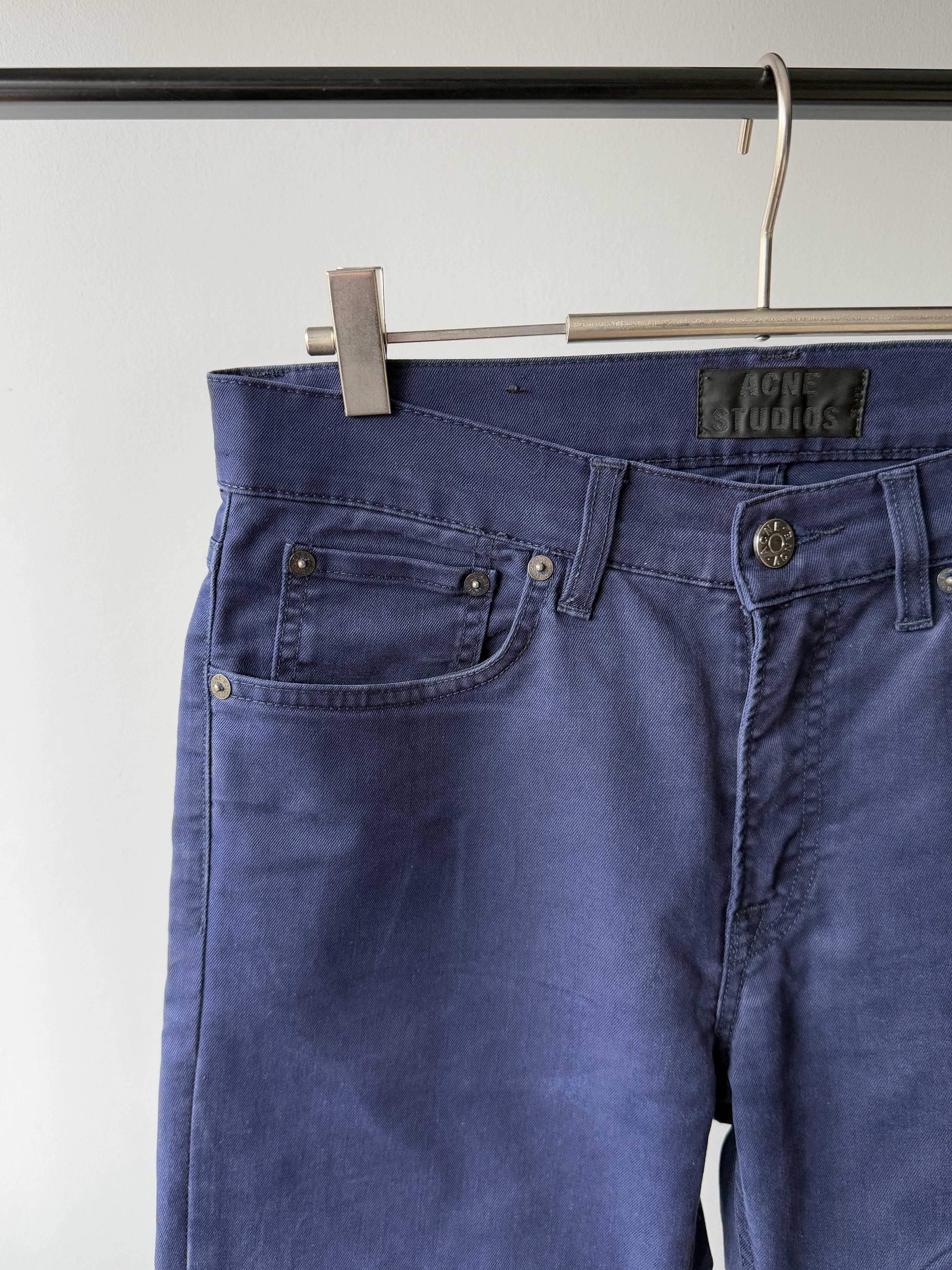 Acne Studios Men's Acne Studios Ace Ups Blue Jeans Luxury Denim Pants Size US 30 / EU 46 - 5 Thumbnail