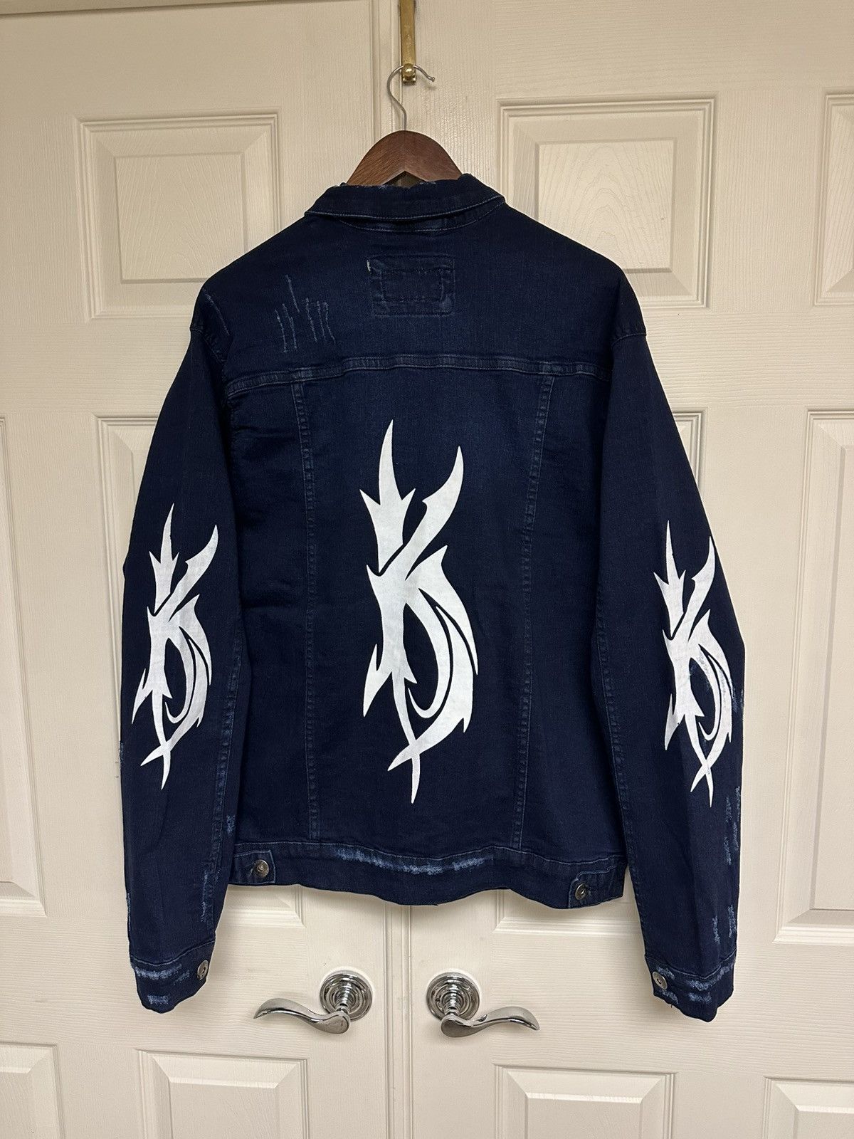 Kim Krueger Slipknot Denim Jacket