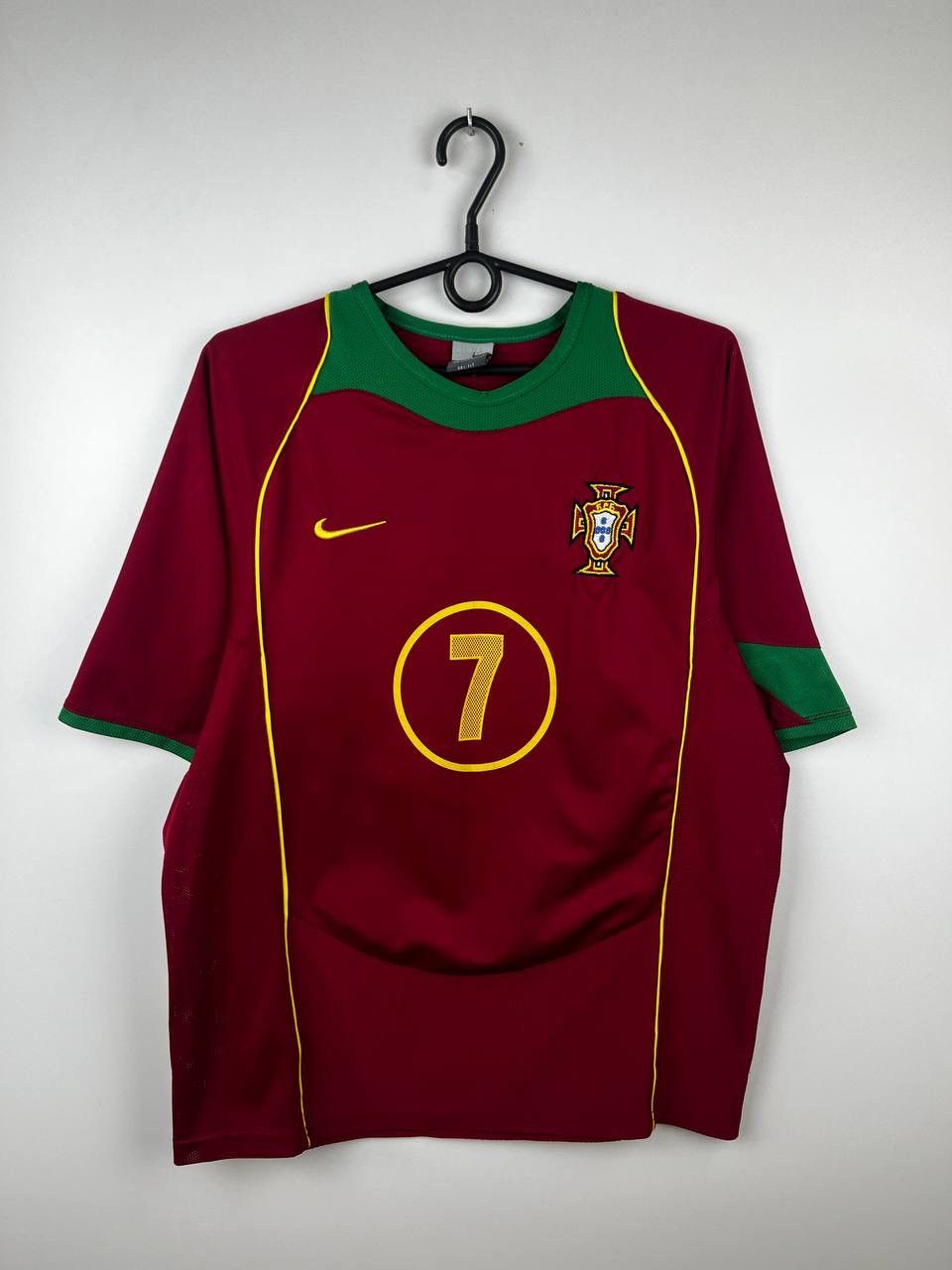 Nike × Vintage Nike Portugal Figo vintage t-shirts size M Size US M / EU 48-50 / 2 - 1 Thumbnail