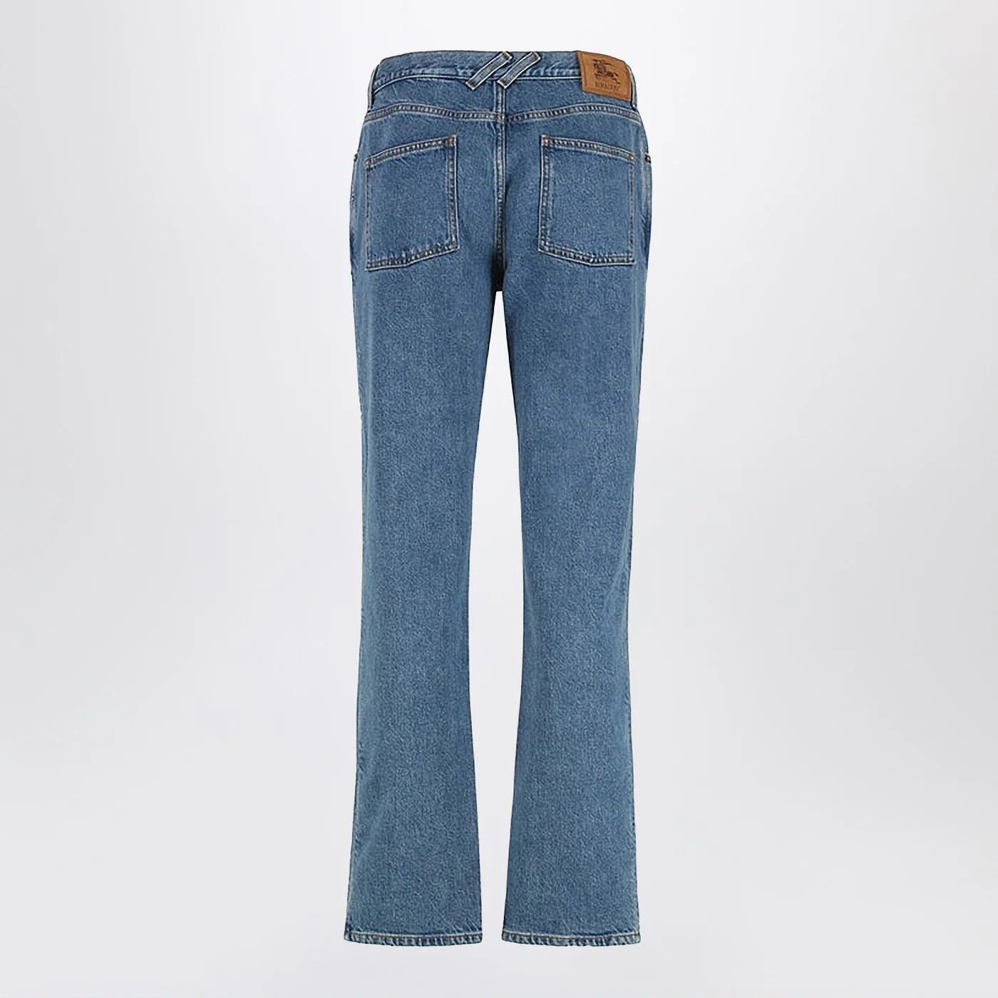 Burberry o1d2blof0426 Straight Denim Jeans in Blue Size 27" / US 4 / IT 40 - 2 Thumbnail
