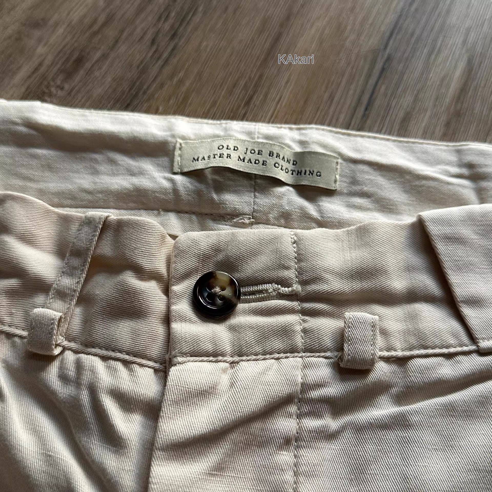 Old Joe OLD JOE Linen Cotton Beige Pants Size US 34 / EU 50 - 5 Thumbnail