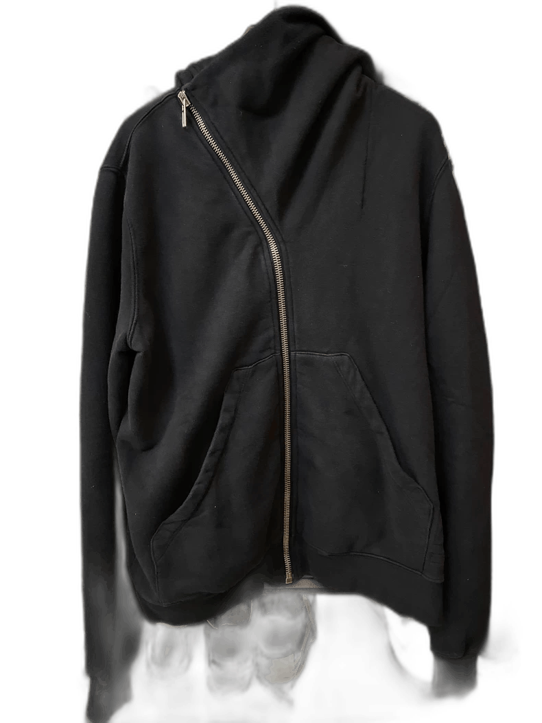 Rick Owens Rick Owens Black Hooded Sweatshirt Size S Size US S / EU 44-46 / 1 - 1 Thumbnail